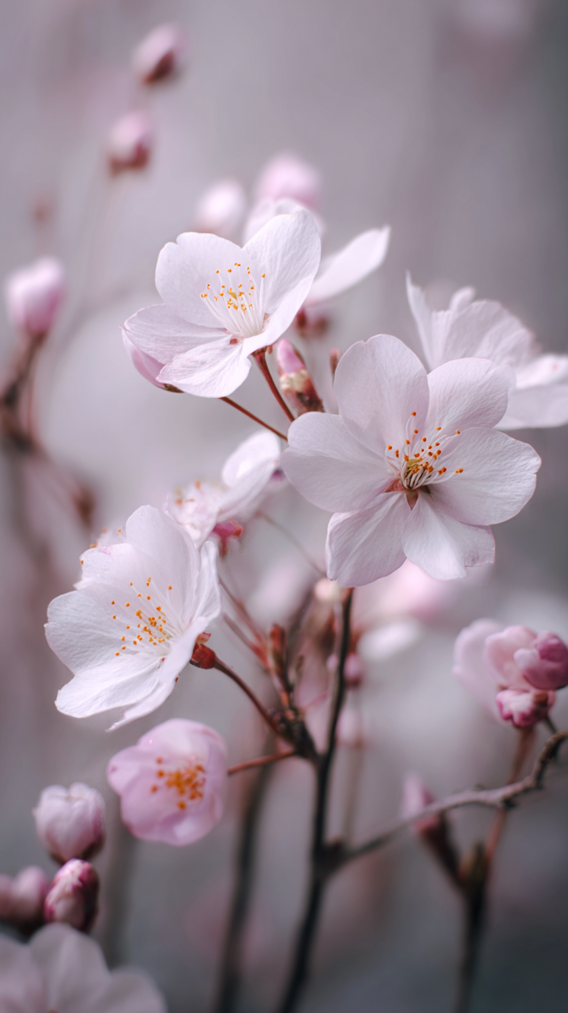 fond d'écran Fleur de cerisier de téléphone télécharger gratuit