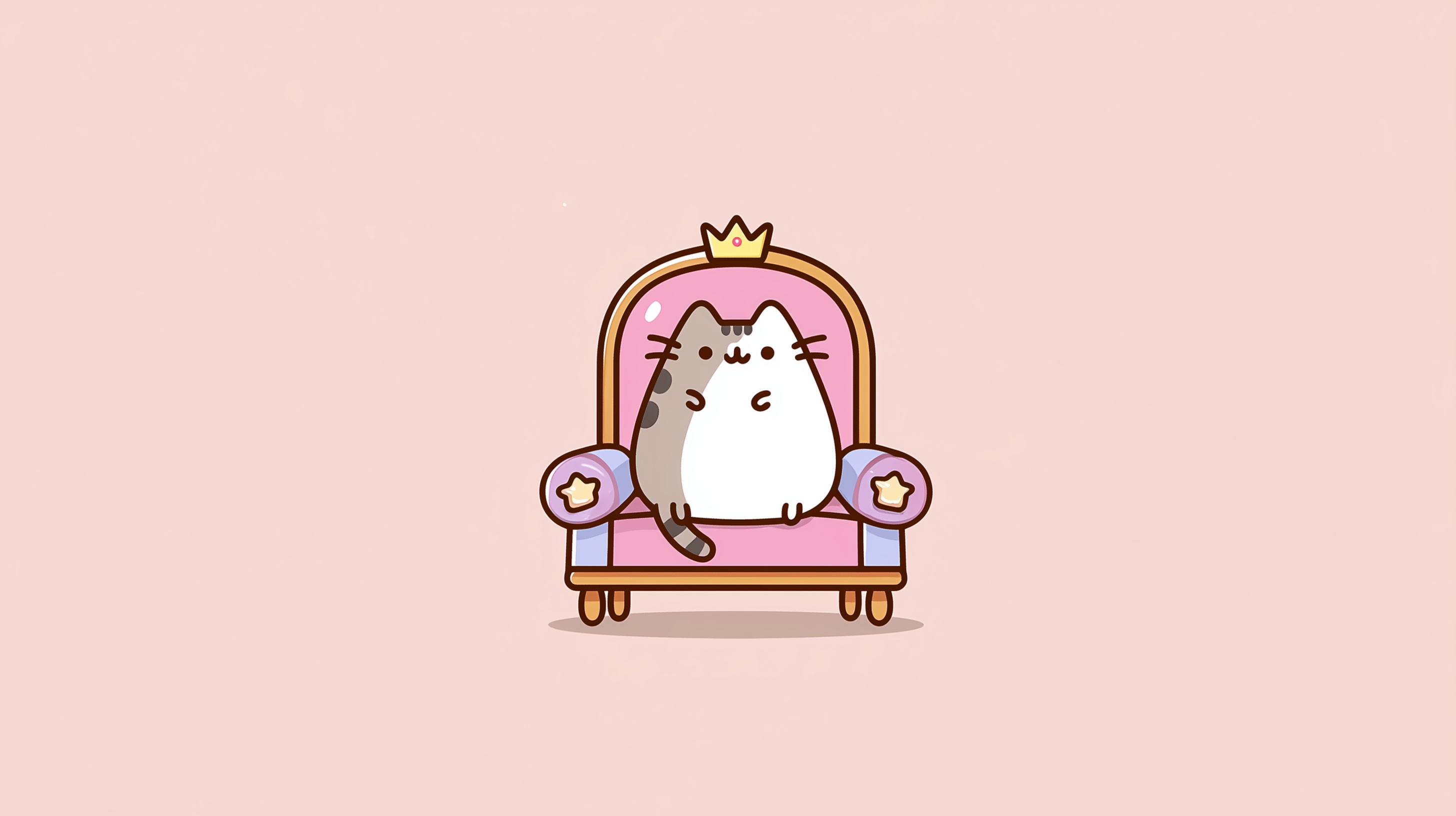 fond d'écran Pusheen pc 5120x2880 téléchargement gratuit