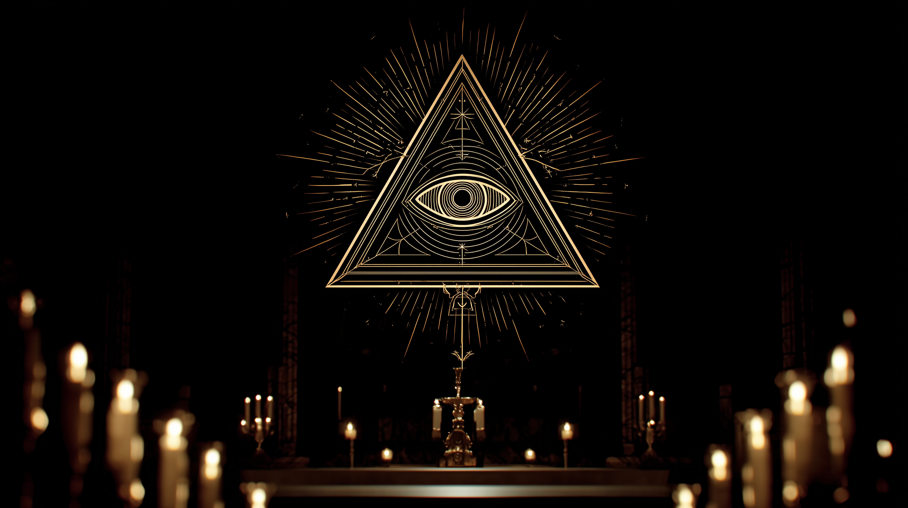 fond d'écran L’œil de la Providence 2560x1440 téléchargement gratuit