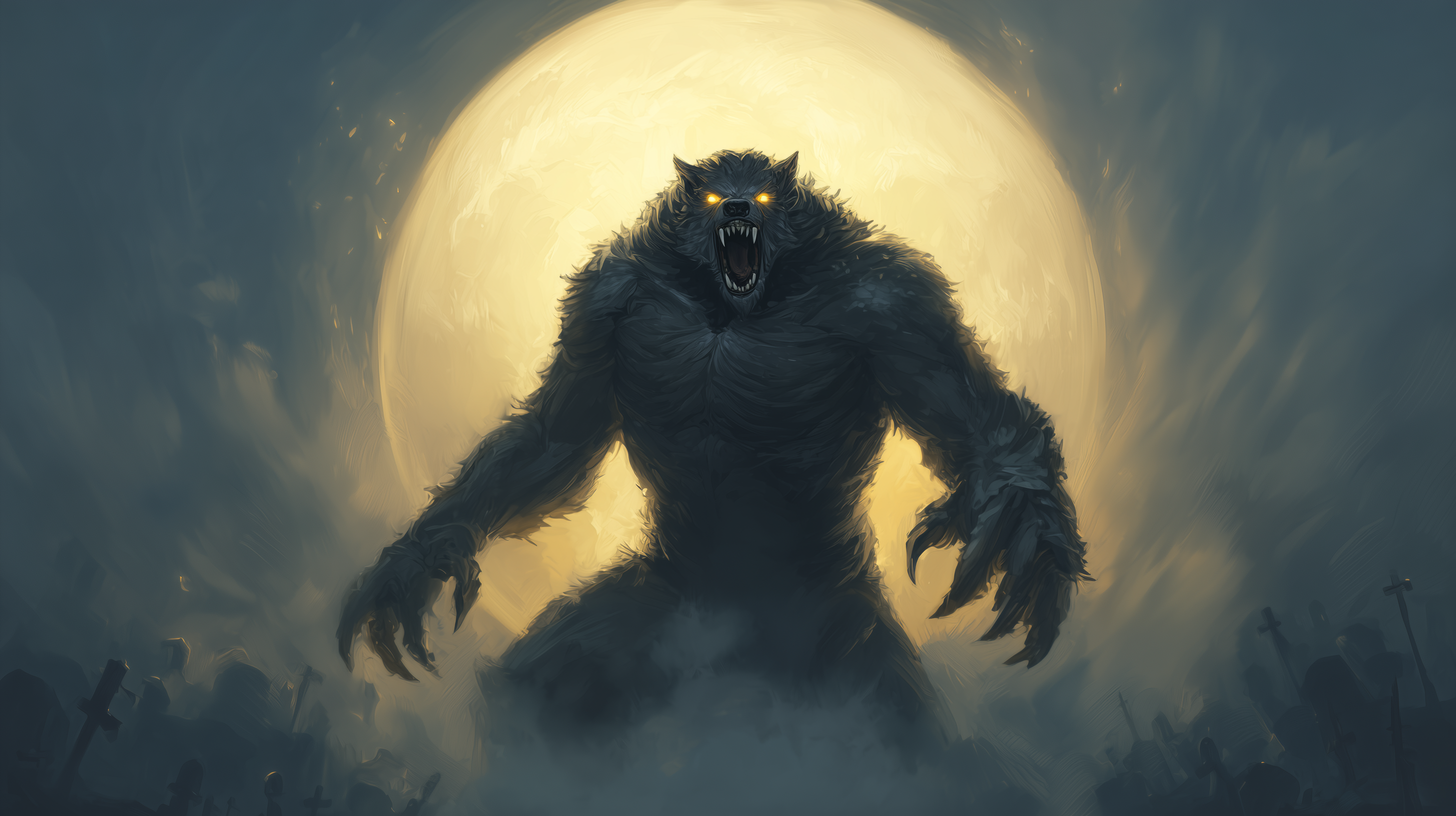 fond d'écran Lycanthrope Toshiba téléchargement gratuit