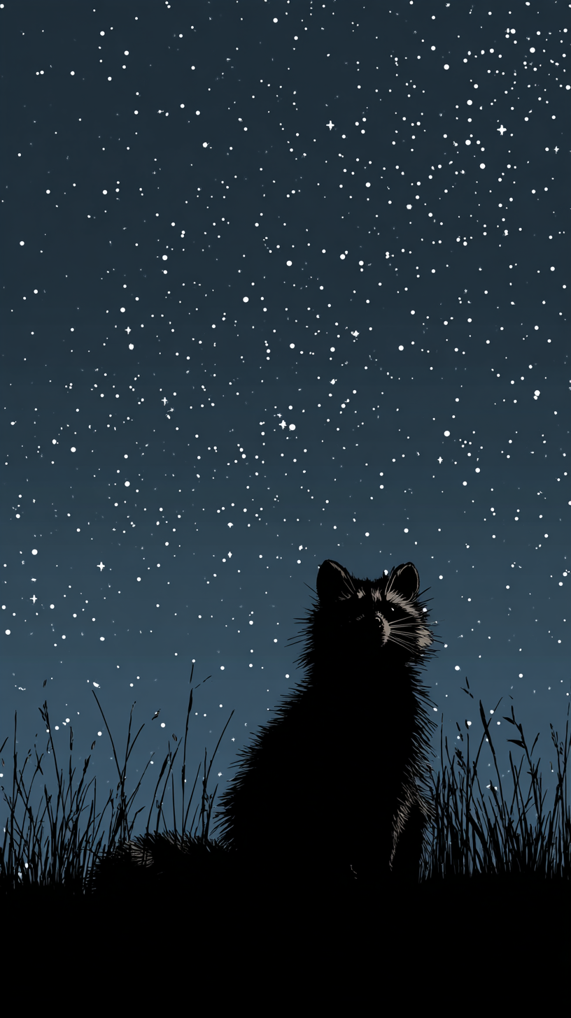 fond d'écran Raton laveur iphone 14 télécharger gratuit