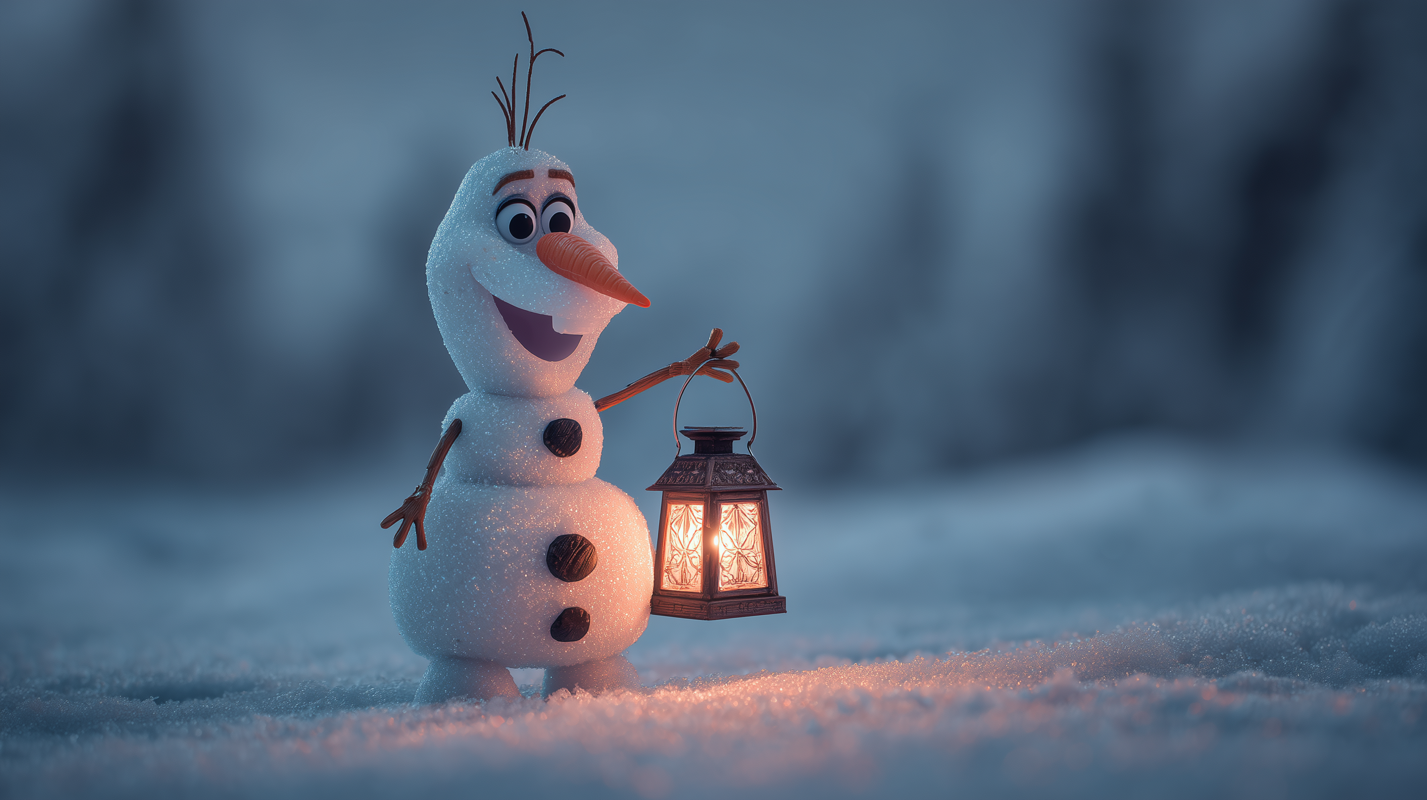 fond d'écran Olaf 2560x1440 hd téléchargement gratuit