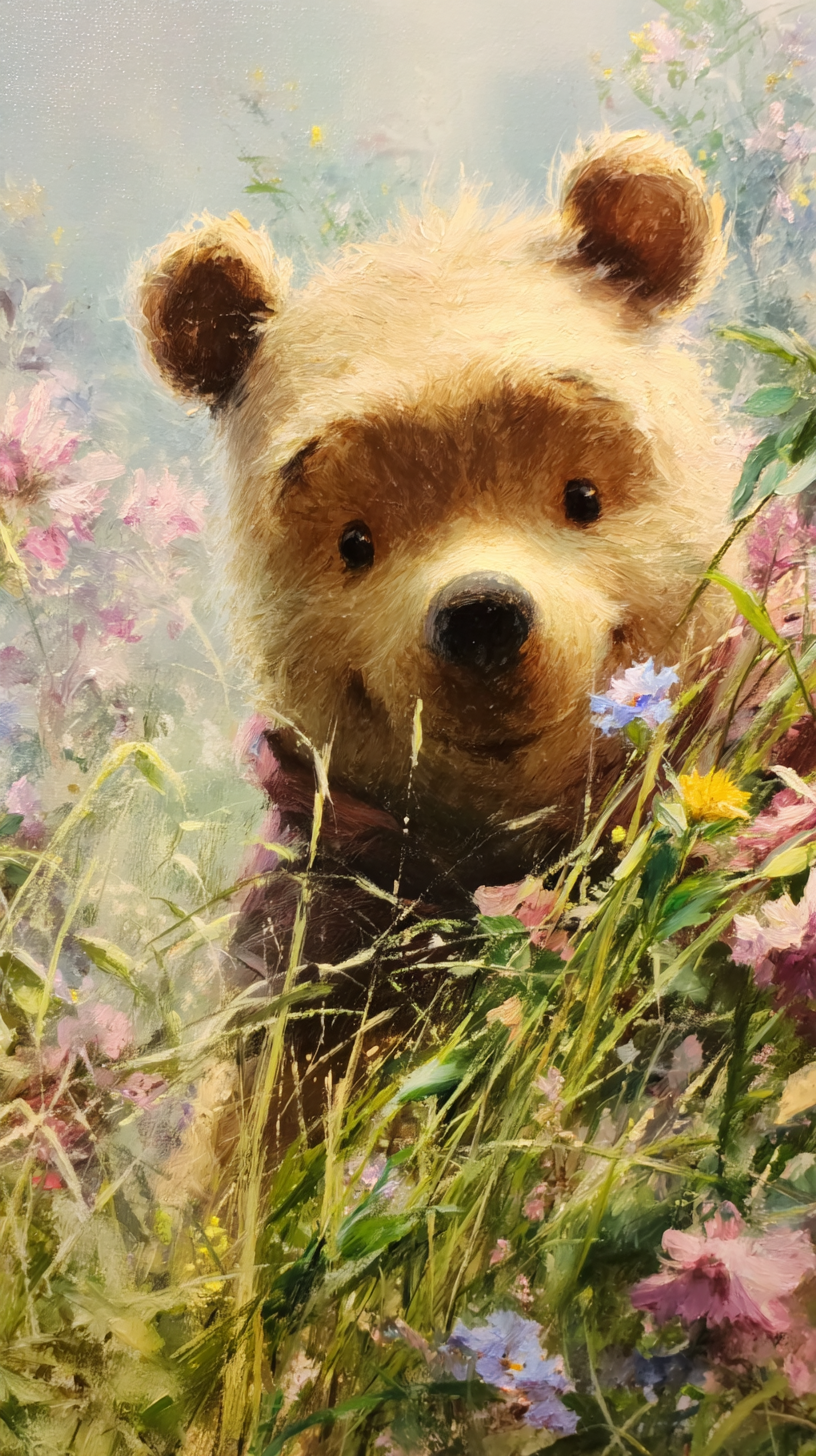 fond d'écran Winnie l’ourson iphone ios gratuit