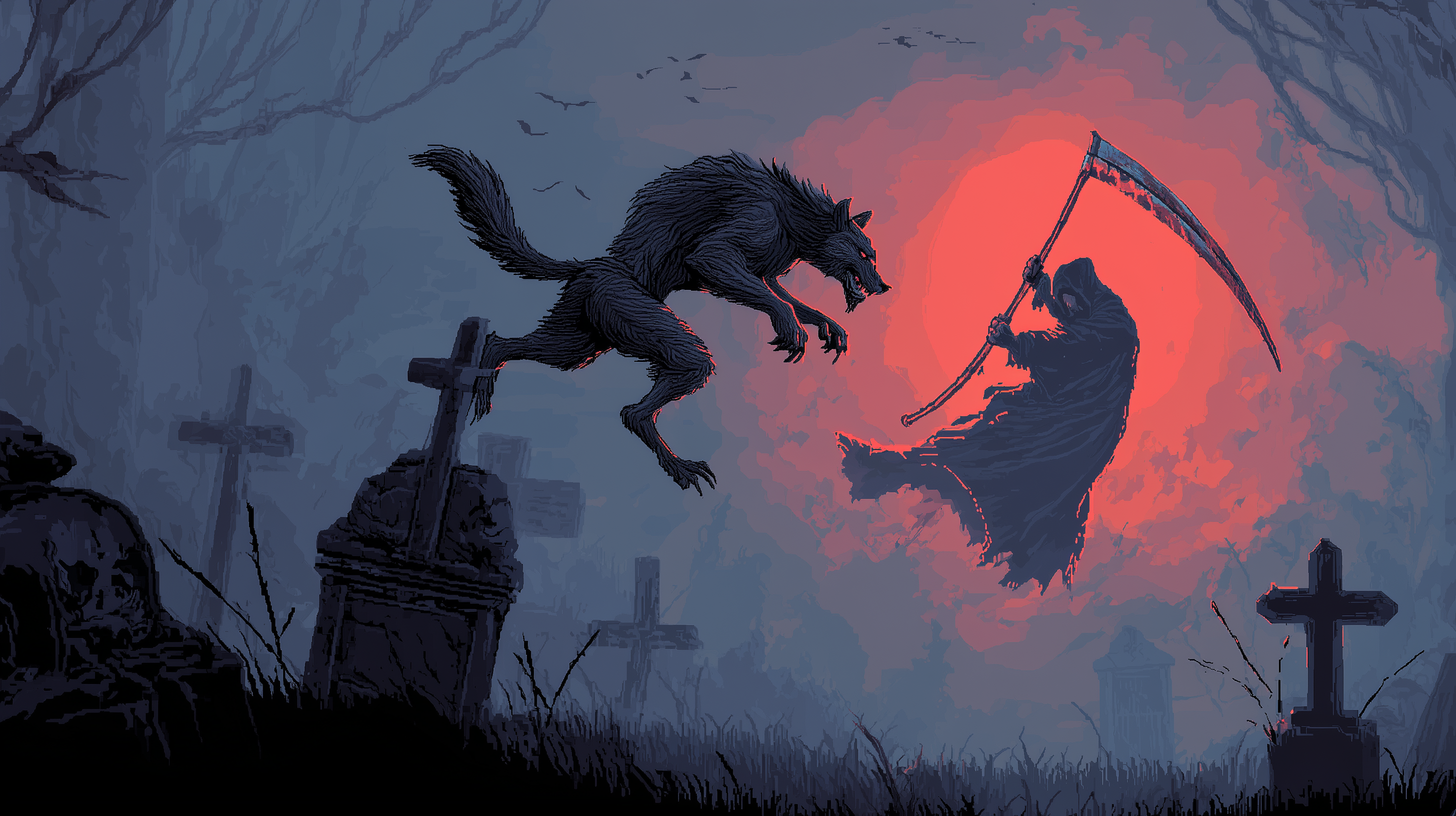 fond d'écran Lycanthrope 4k 3840x2160 téléchargement gratuit