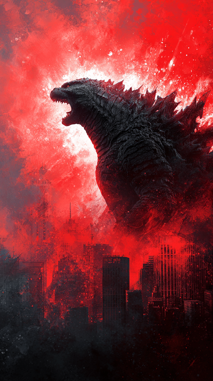 fond d'écran Godzilla de téléphone gratuit
