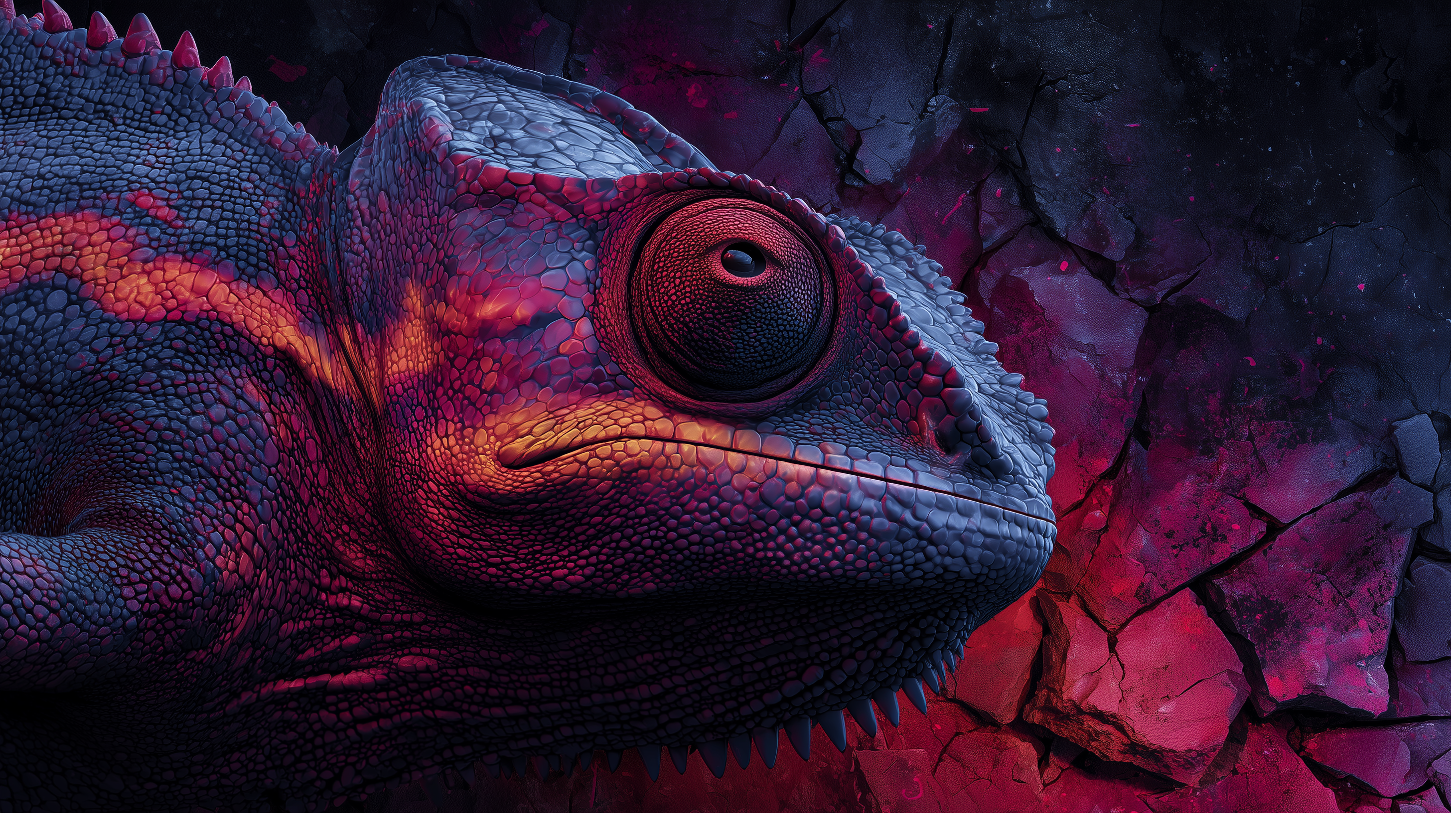 fond d'écran Caméléon pc hp téléchargement gratuit