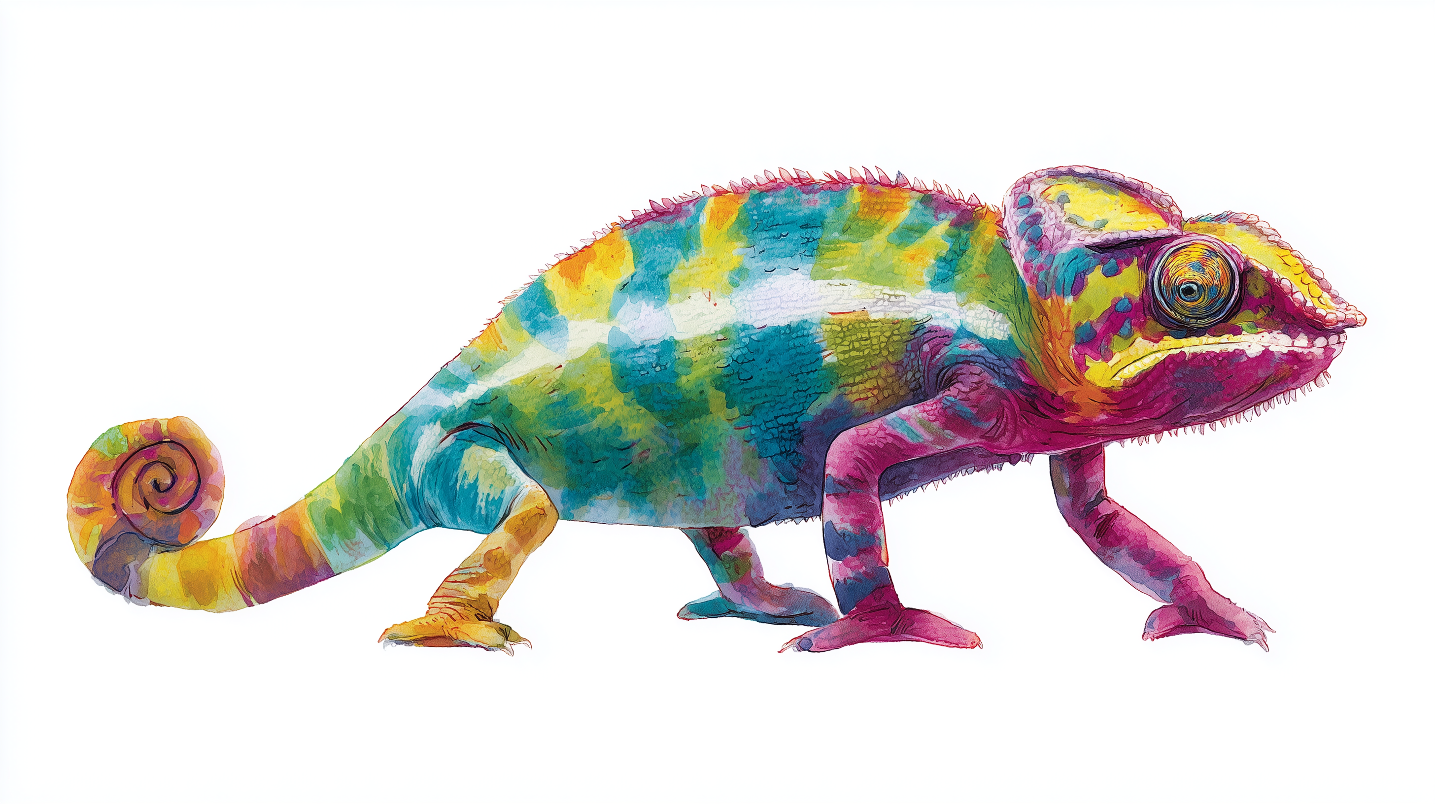 fond d'écran Caméléon 2560x1440 téléchargement gratuit