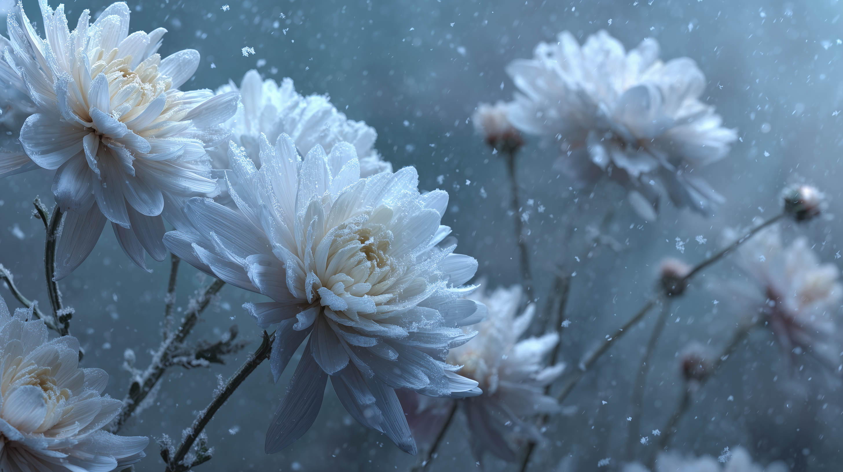 fond d'écran Chrysanthemum 5k téléchargement gratuit