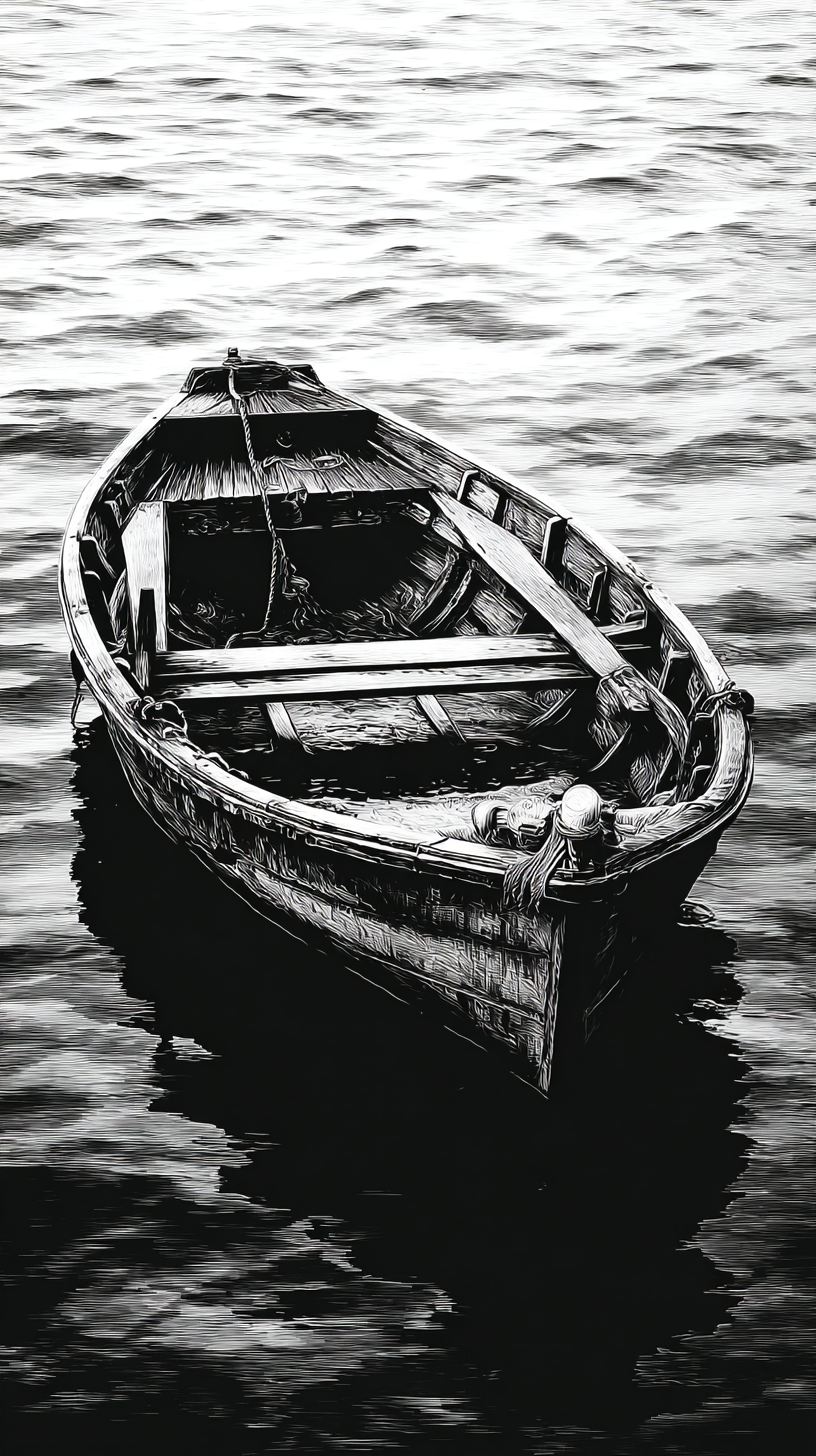 fond d'écran Bateau en bois de téléphone gratuit