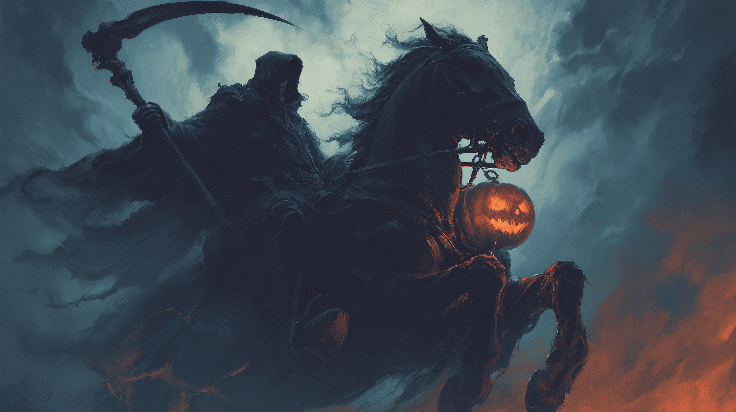 fond d'écran Headless Horseman windows 11 1920x1080 téléchargement gratuit