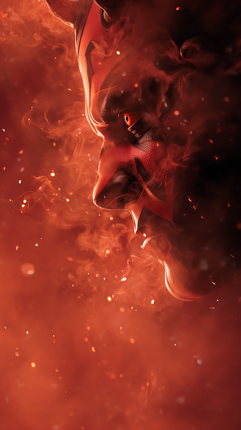 fond d'écran Darth Maul iphone 17 pro gratuit