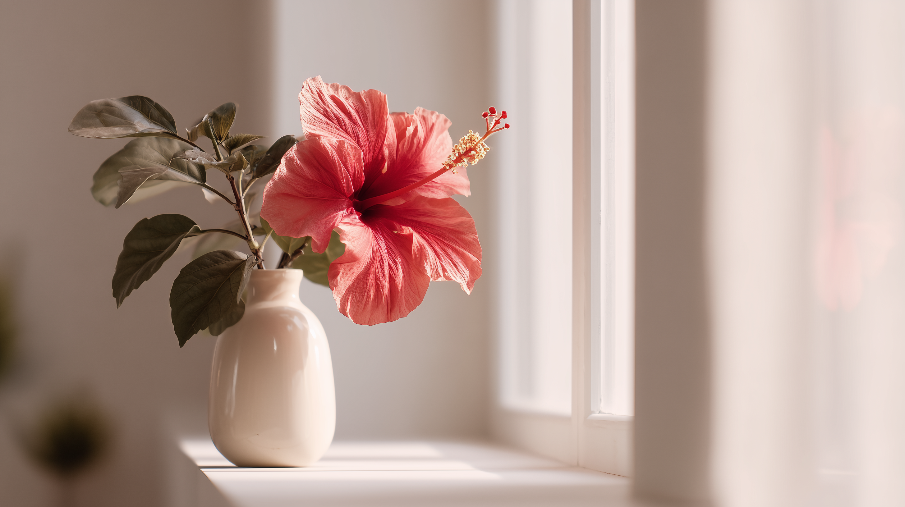 fond d'écran Hibiscus 3840x2160 hd téléchargement gratuit