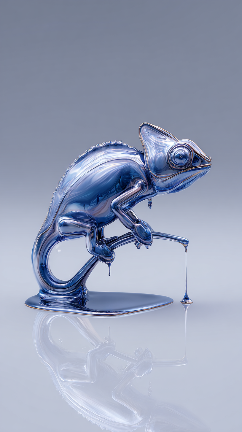 fond d'écran Caméléon iphone 14 pro max gratuit