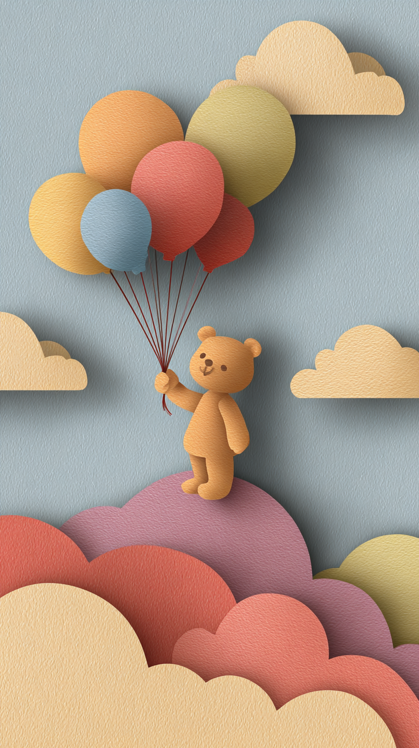 fond d'écran Ours en peluche téléphone Oppo gratuit