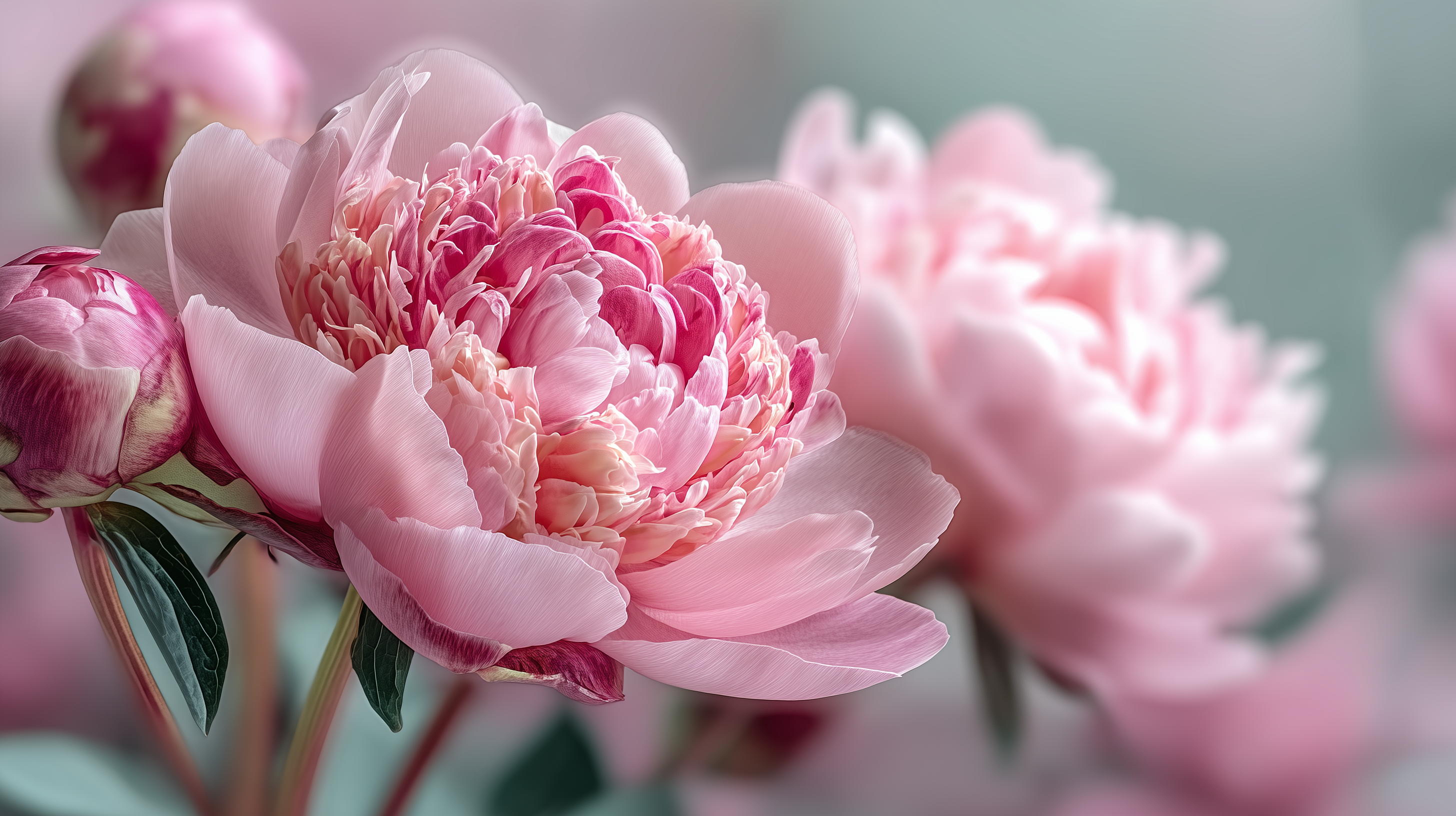 fond d'écran Pivoines hp téléchargement gratuit