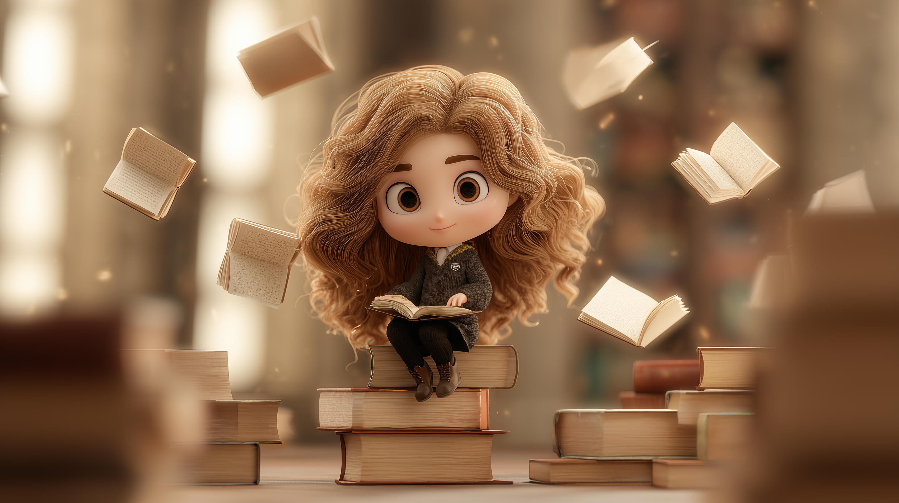 fond d'écran Chibi 3000x2000 téléchargement gratuit