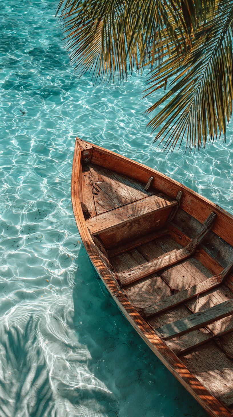 fond d'écran Bateau en bois iphone 4k télécharger gratuit