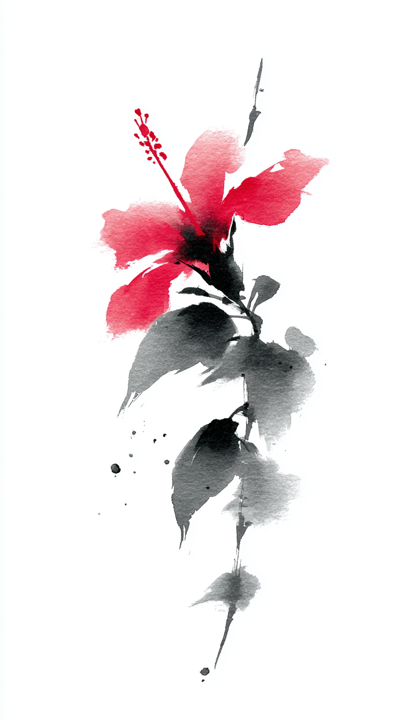 fond d'écran Hibiscus haute qualité pour tablette android gratuit