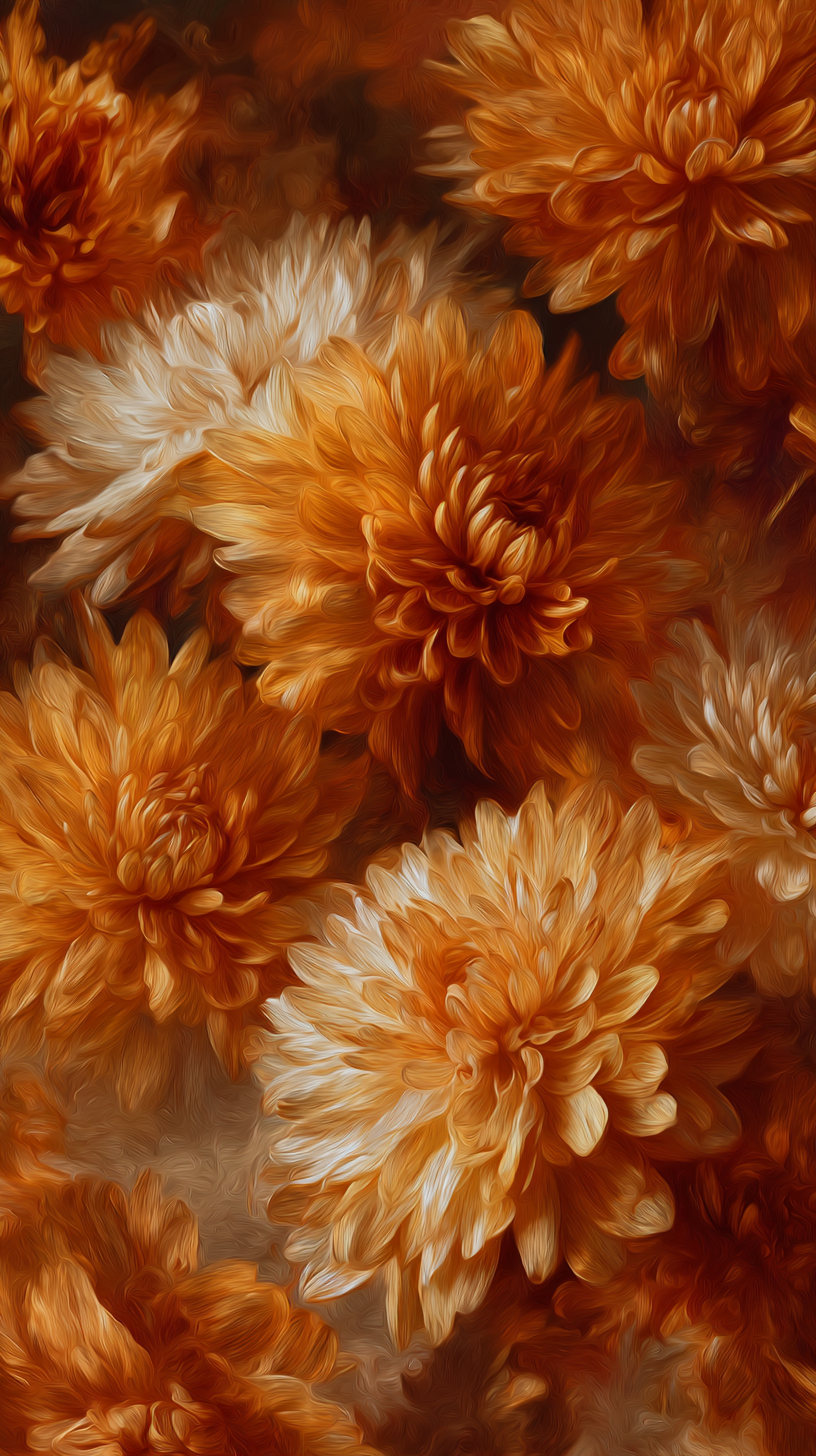fond d'écran Chrysanthemum xiaomi gratuit télécharger haute qualité