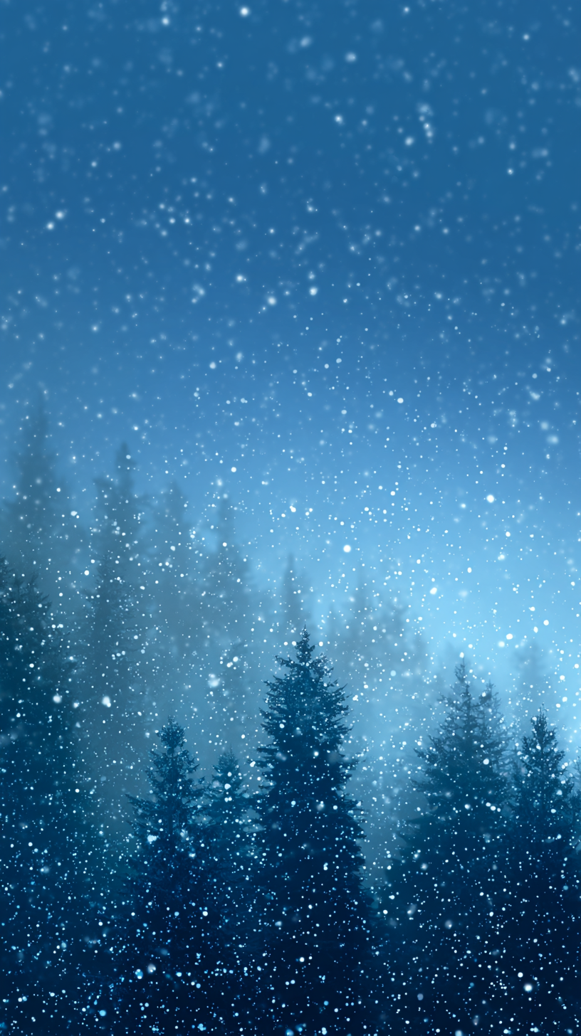 fond d'écran Hiver xiaomi gratuit télécharger haute qualité