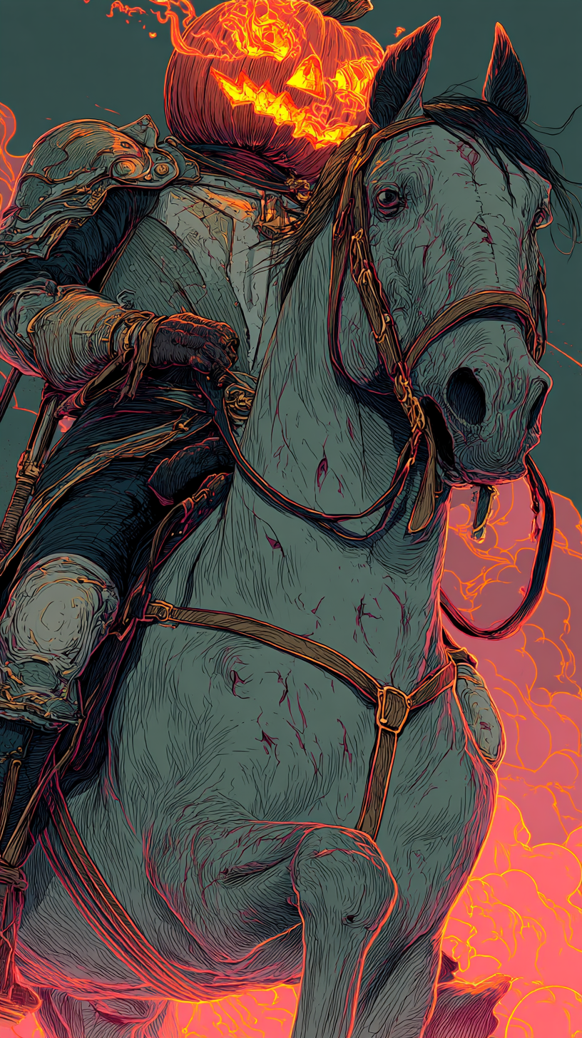 fond d'écran Headless Horseman téléphone Xiaomi télécharger gratuit