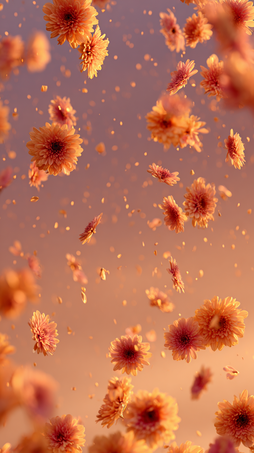fond d'écran Chrysanthemum xiaomi télécharger gratuit