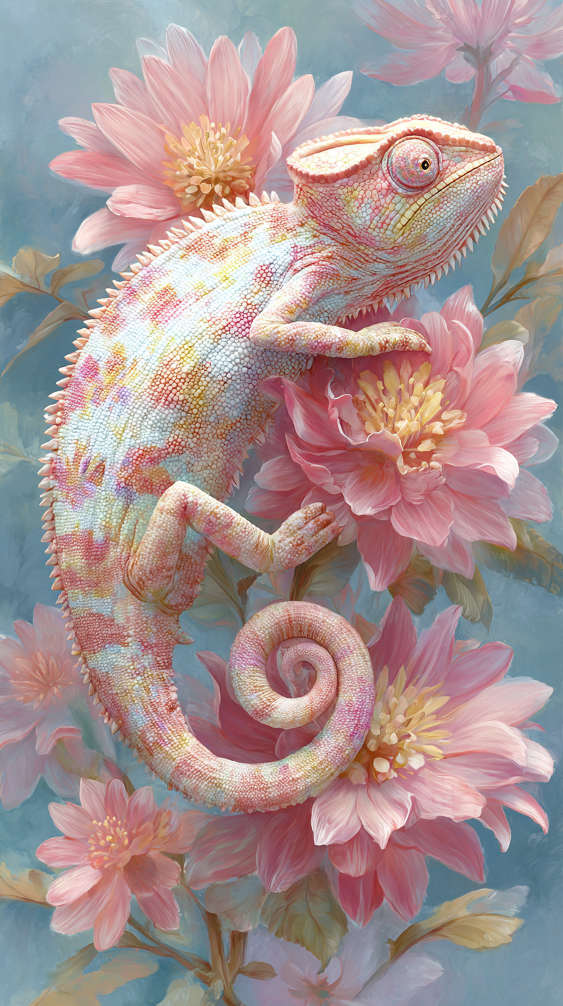 fond d'écran Caméléon téléphone Sony gratuit