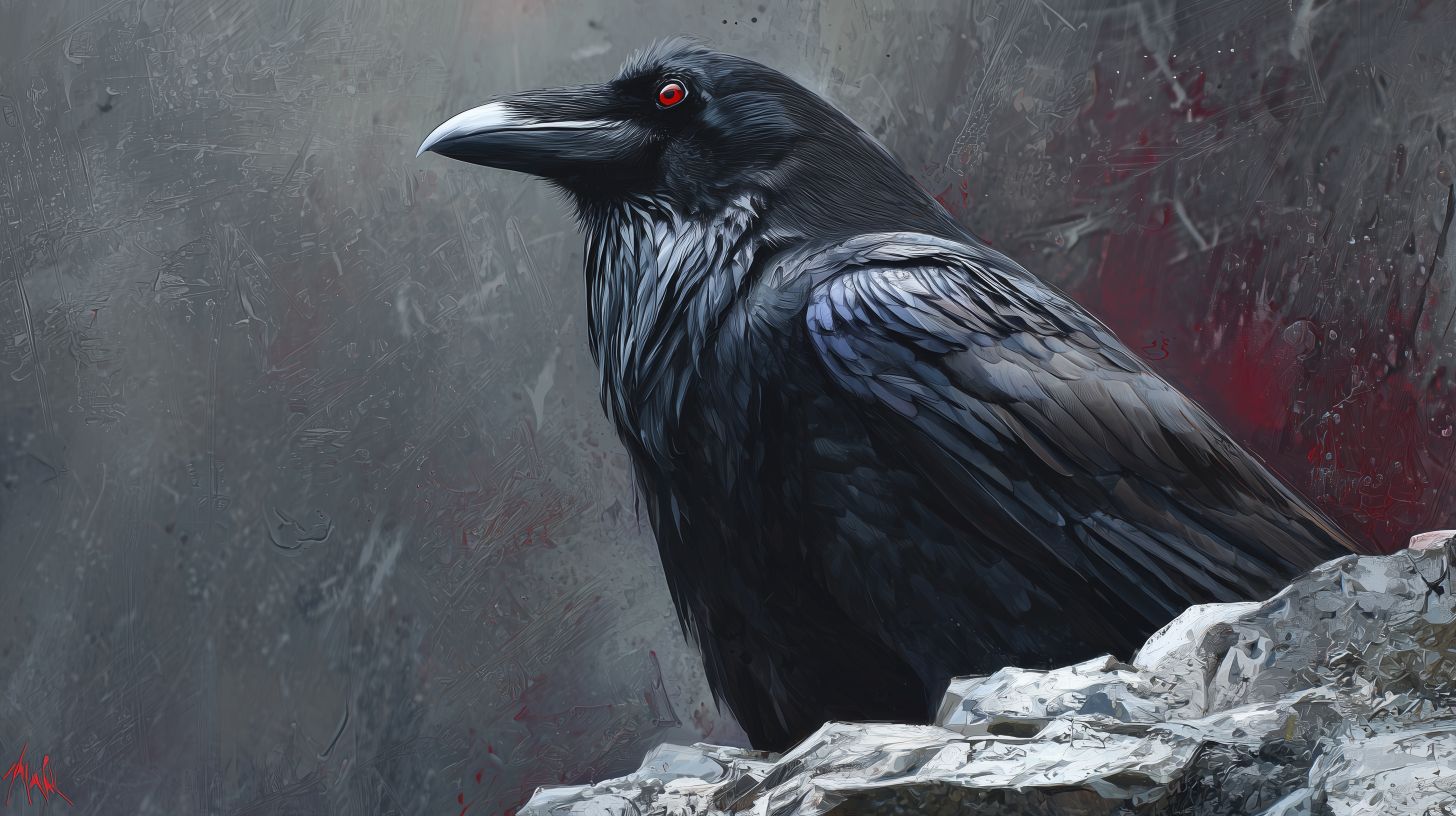 fond d'écran Corbeau pc 2560x1600 téléchargement gratuit