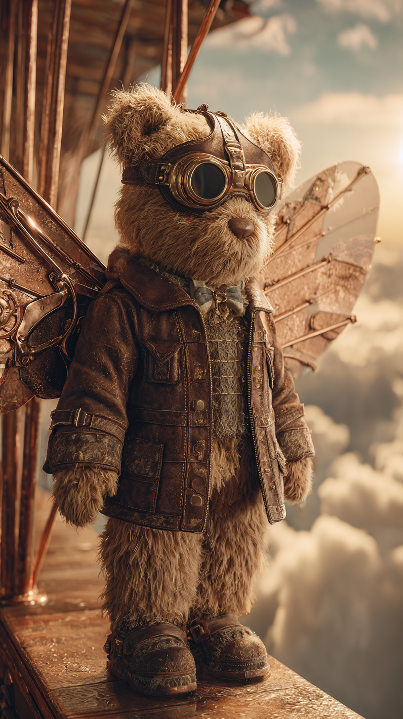 fond d'écran Ours en peluche 4k iphone gratuit