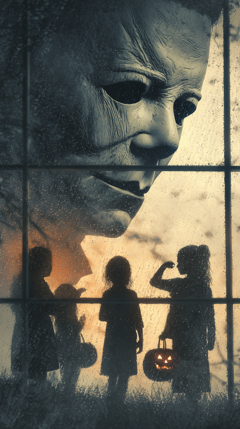 fond d'écran Michael Myers iphone 17 pro gratuit