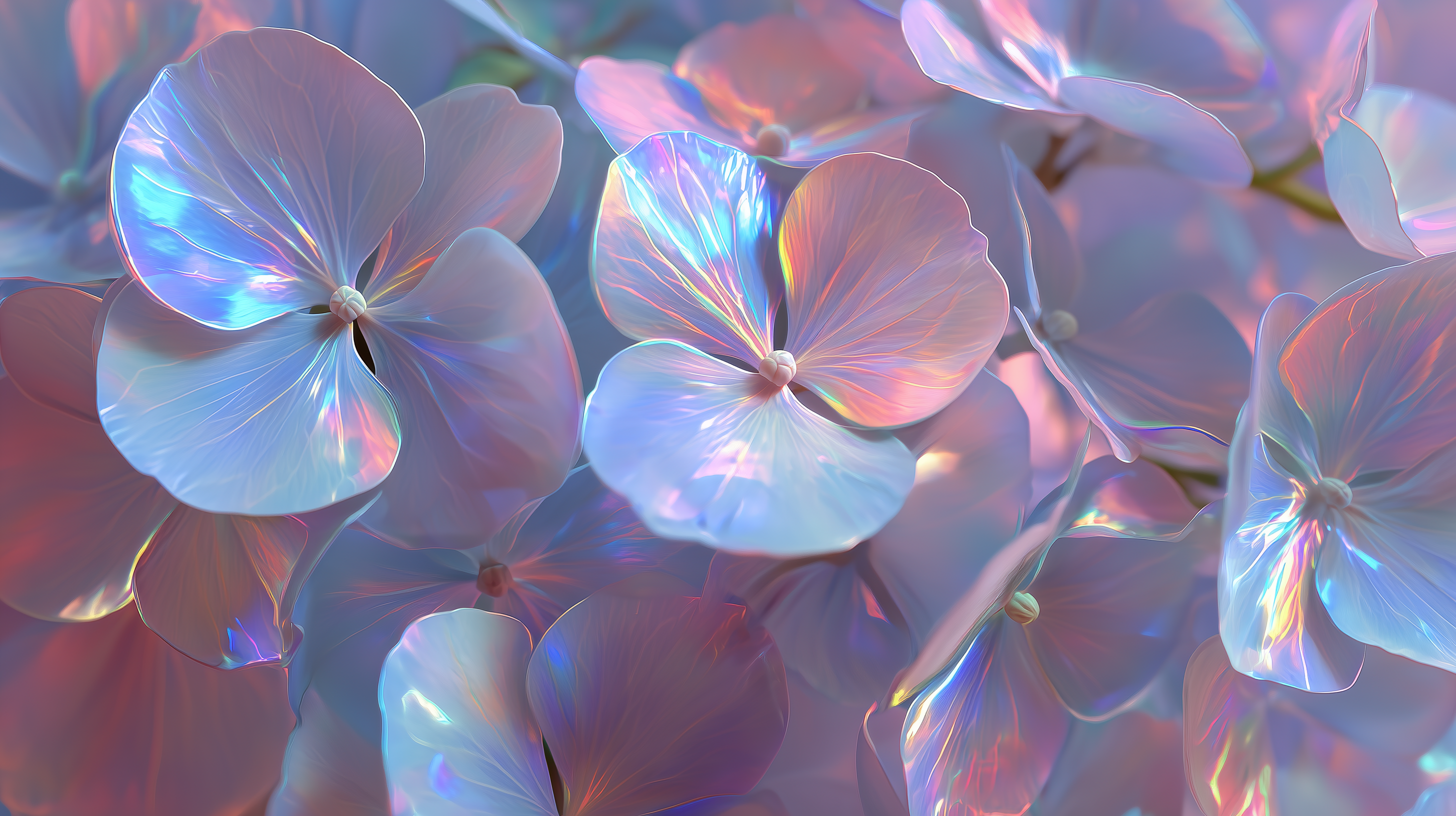 fond d'écran Hortensias windows 10 4k téléchargement gratuit