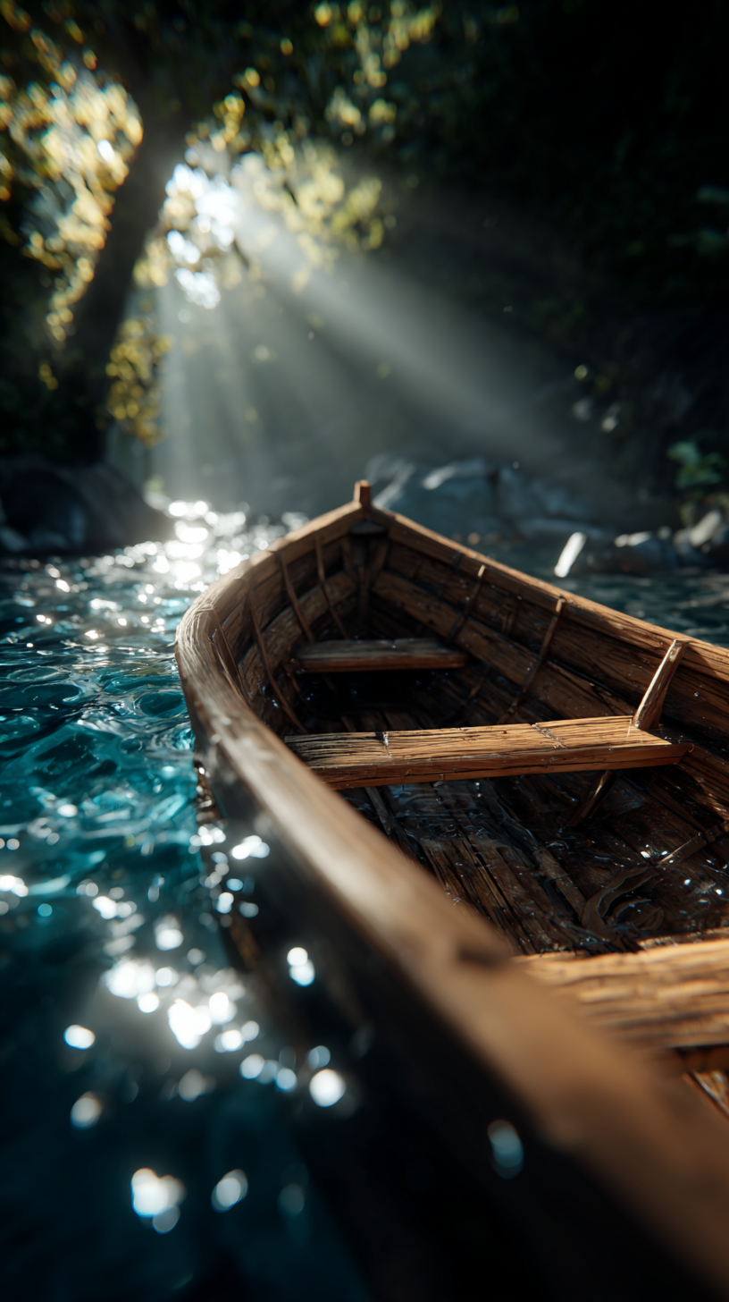 fond d'écran Bateau en bois xiaomi gratuit télécharger haute qualité