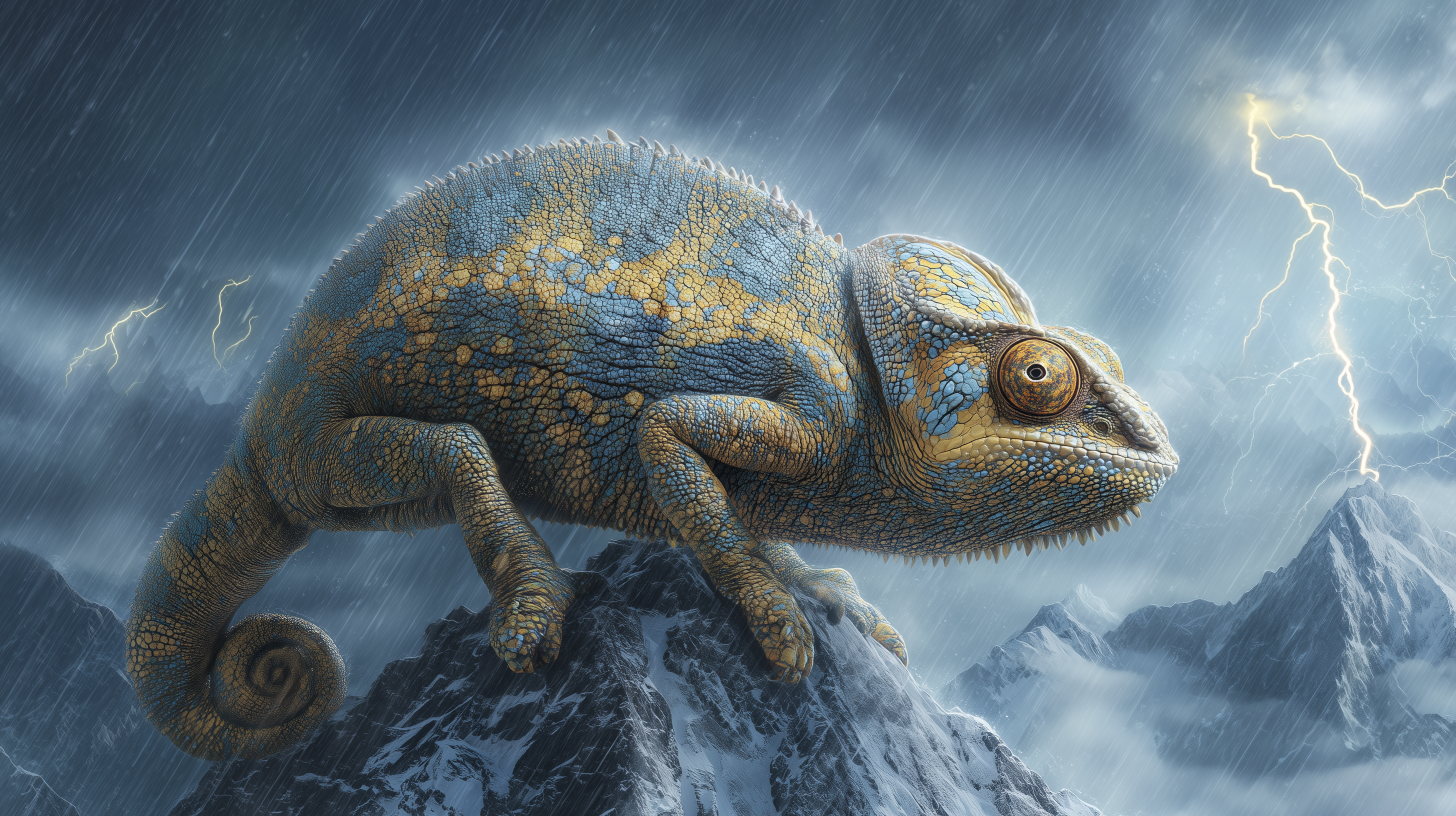 fond d'écran Caméléon 4k 1920x1080 téléchargement gratuit