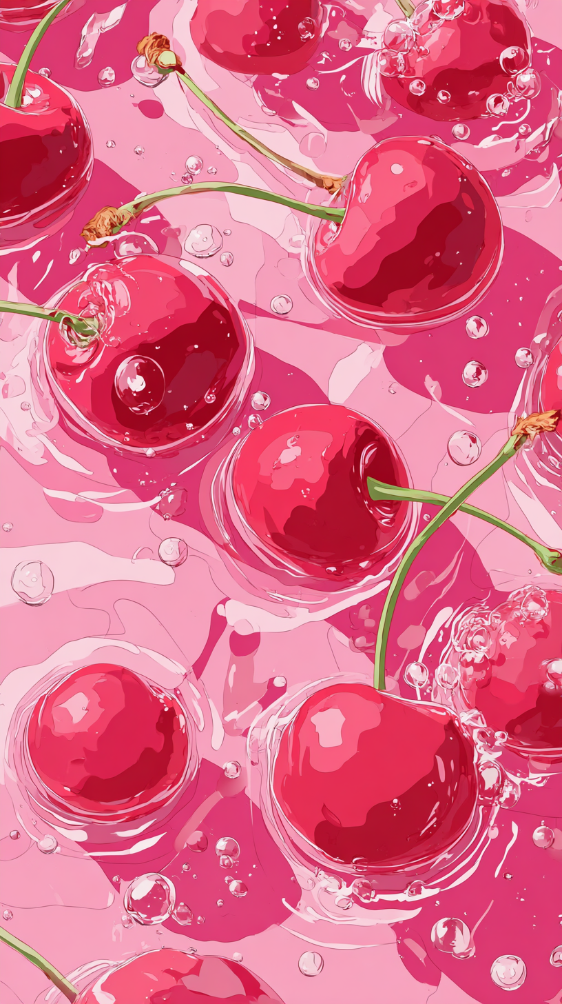 fond d'écran Cerise android gratuit sans filigrane