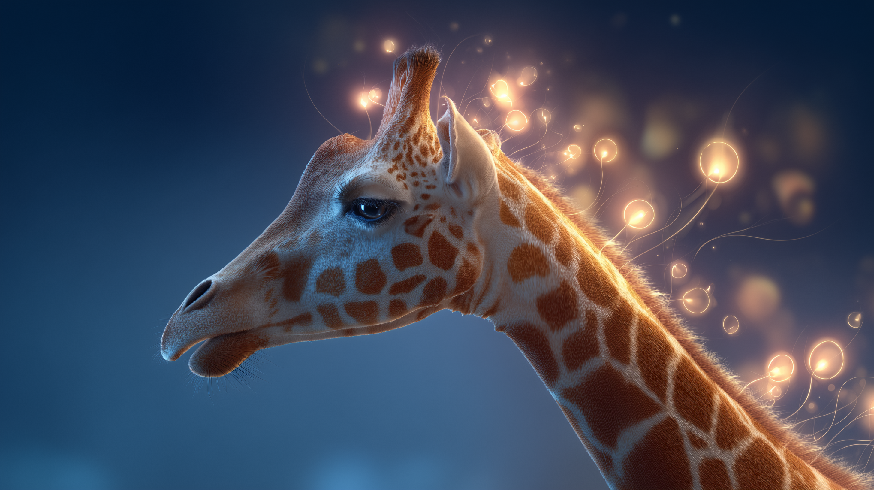 fond d'écran Girafe pc hd 1920x1080 téléchargement gratuit