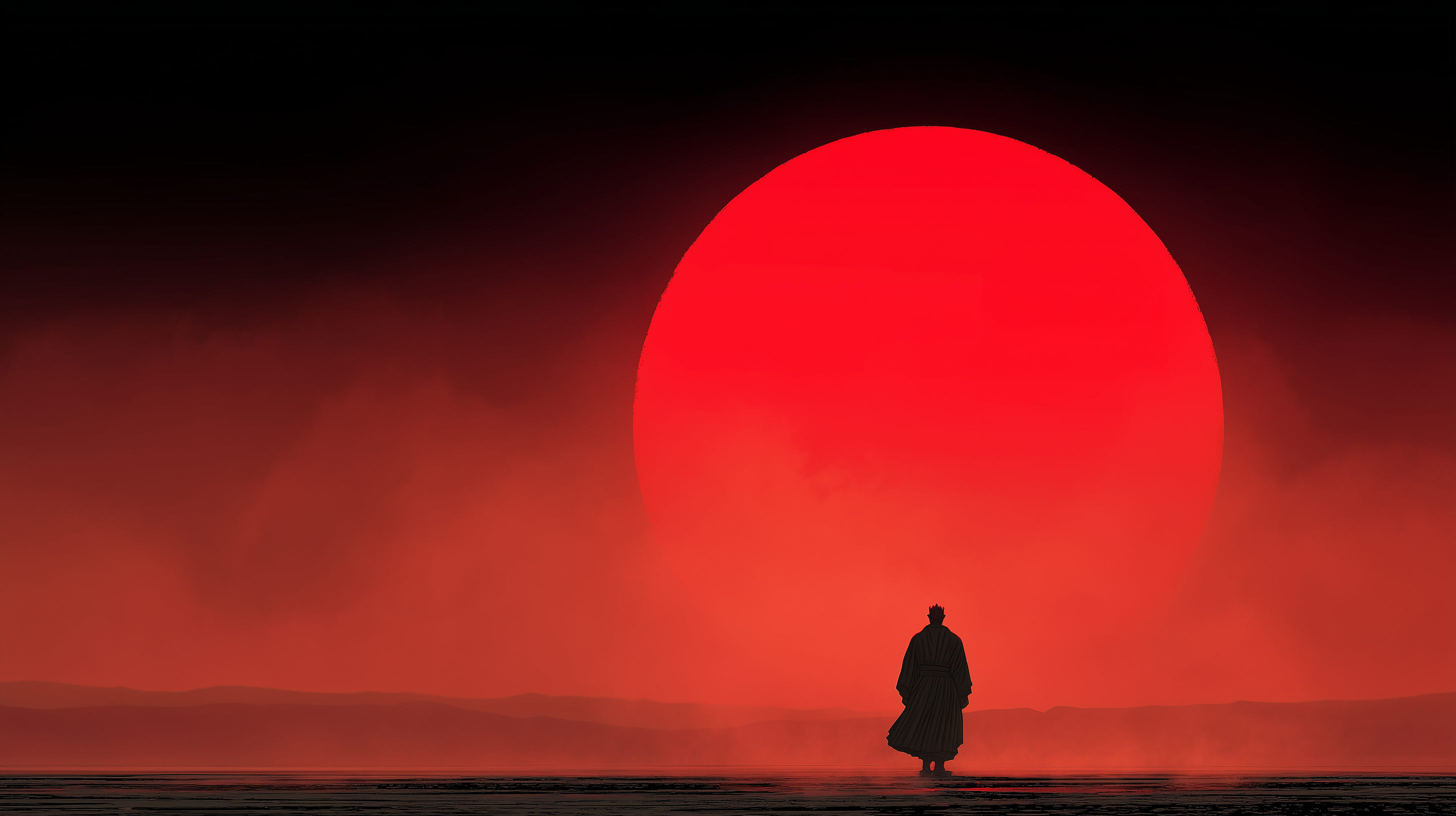 fond d'écran Darth Maul mac 4k téléchargement gratuit