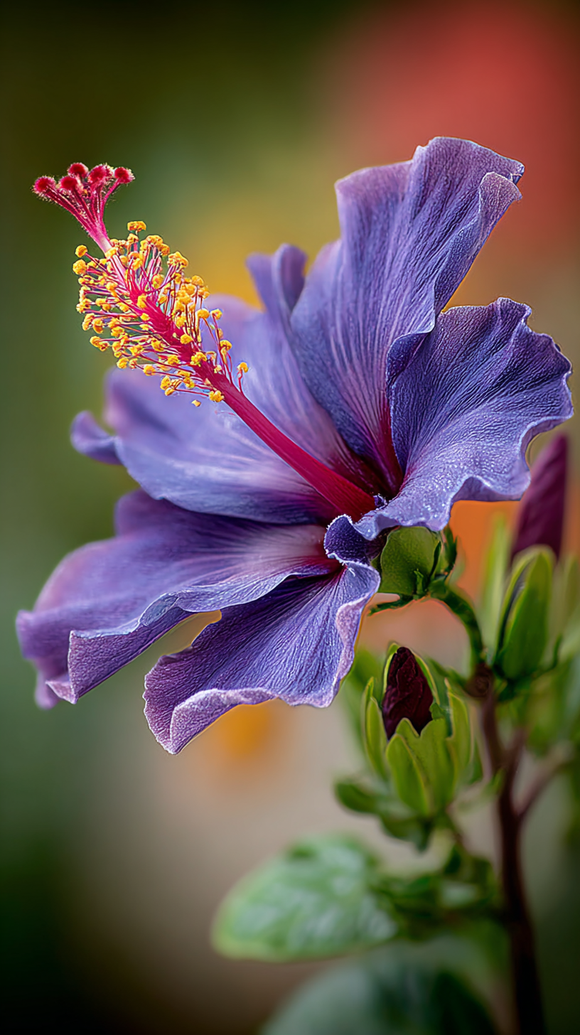 fond d'écran Hibiscus iphone 14 télécharger gratuit