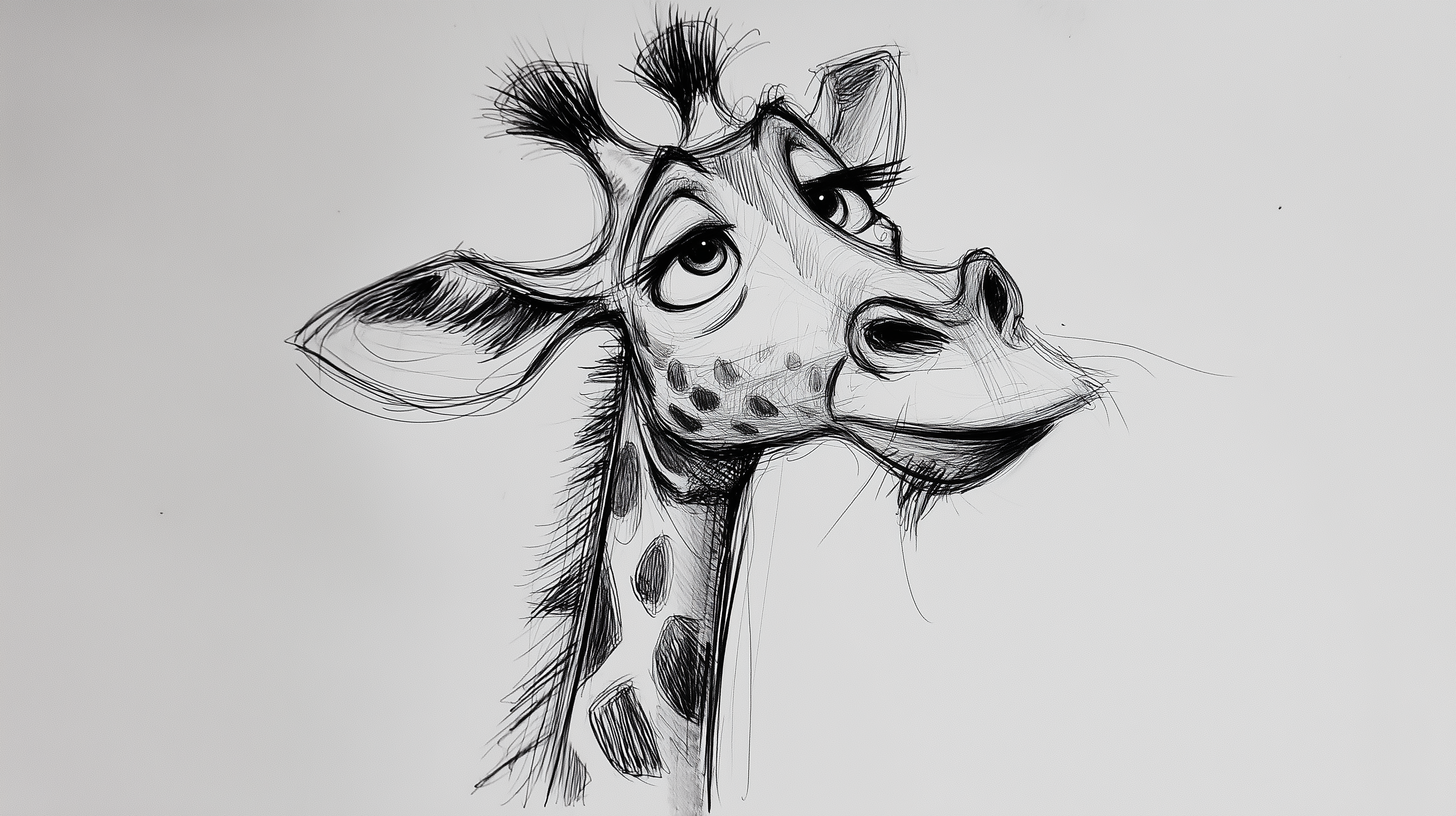 fond d'écran Girafe hp windows 10 téléchargement gratuit