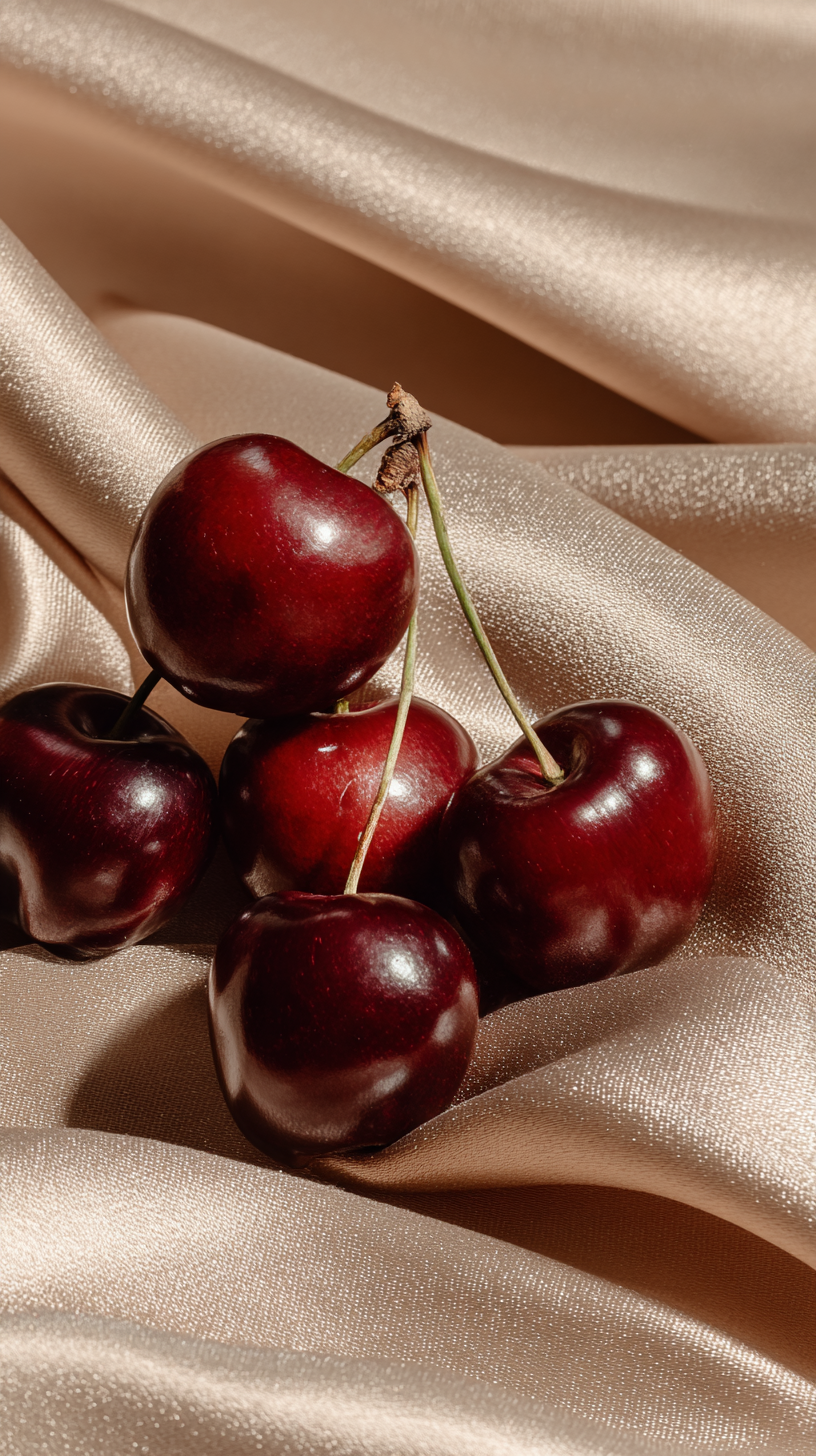 fond d'écran Cerise iphone 16 télécharger gratuit