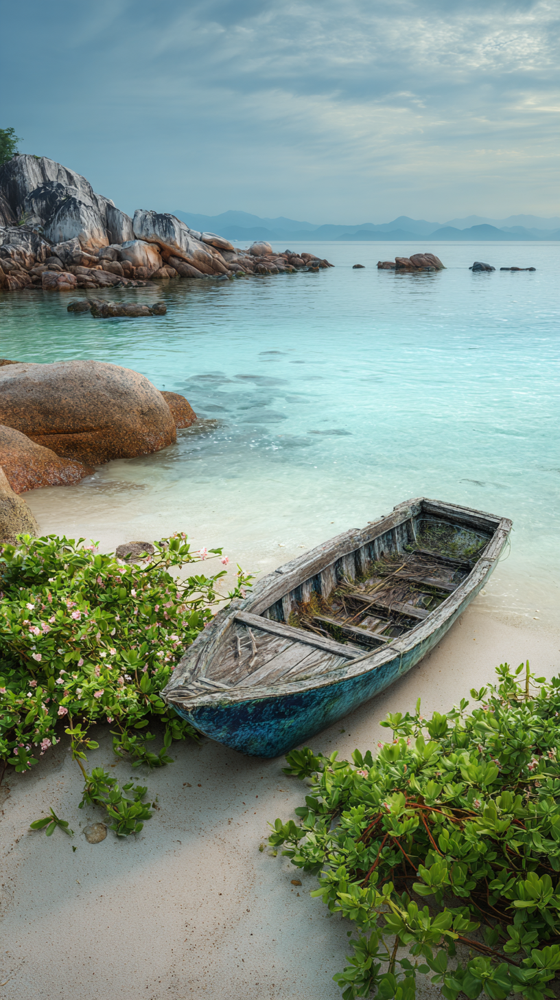 fond d'écran Bateau en bois téléphone 4k télécharger gratuit