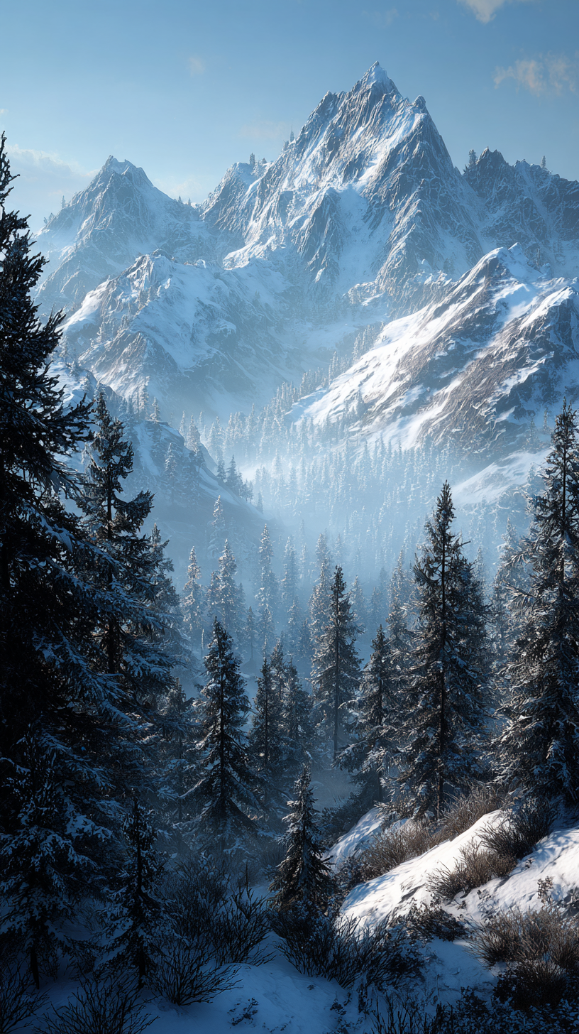 fond d'écran Hiver gratuit pour tablette android télécharger haute qualité