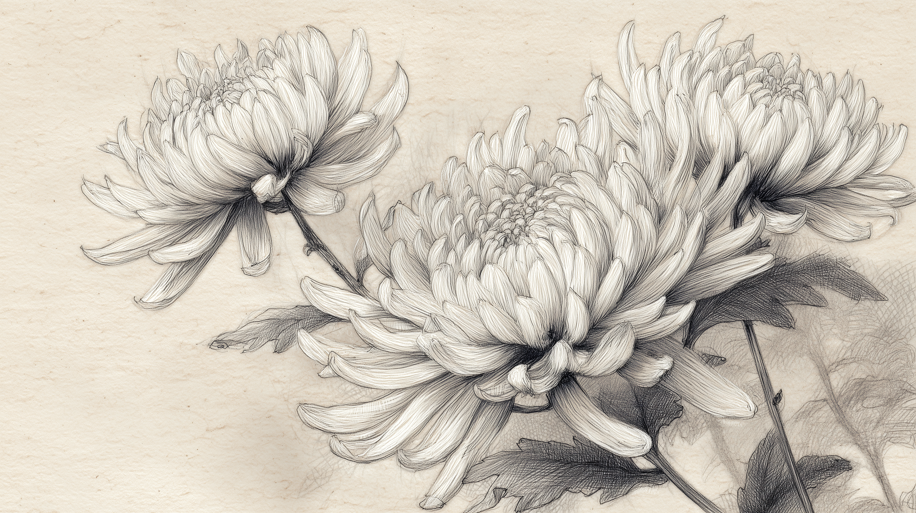 fond d'écran Chrysanthemum 2560x1440 hd téléchargement gratuit