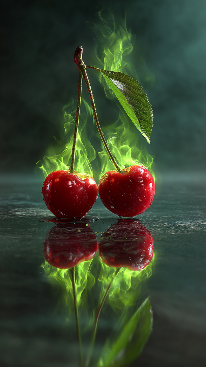 fond d'écran Cerise téléphone Xiaomi gratuit