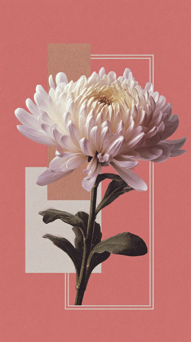 photo fond d'écran Chrysanthemum iphone gratuit