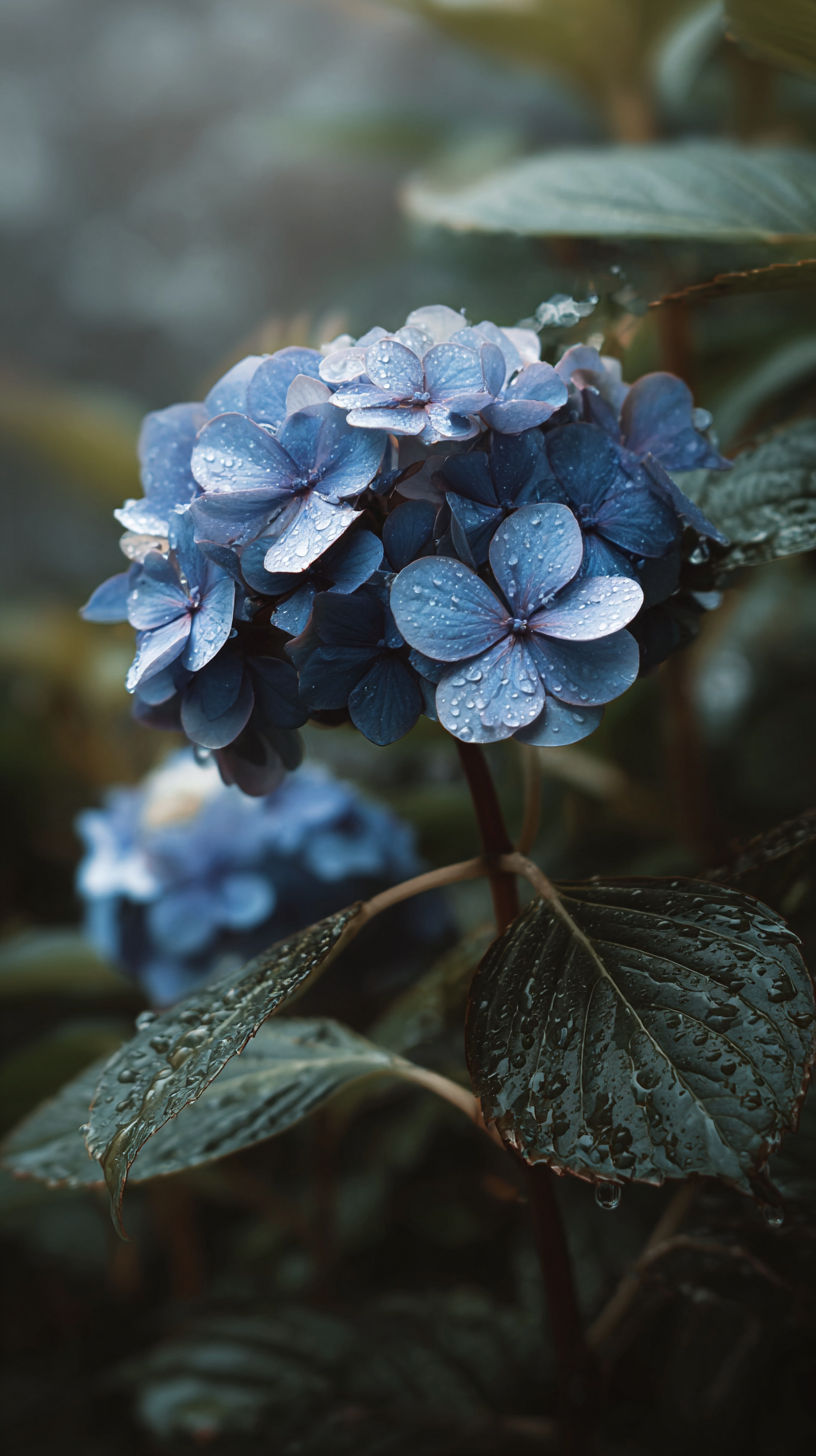 fond d'écran Hortensias android gratuit télécharger gratuit