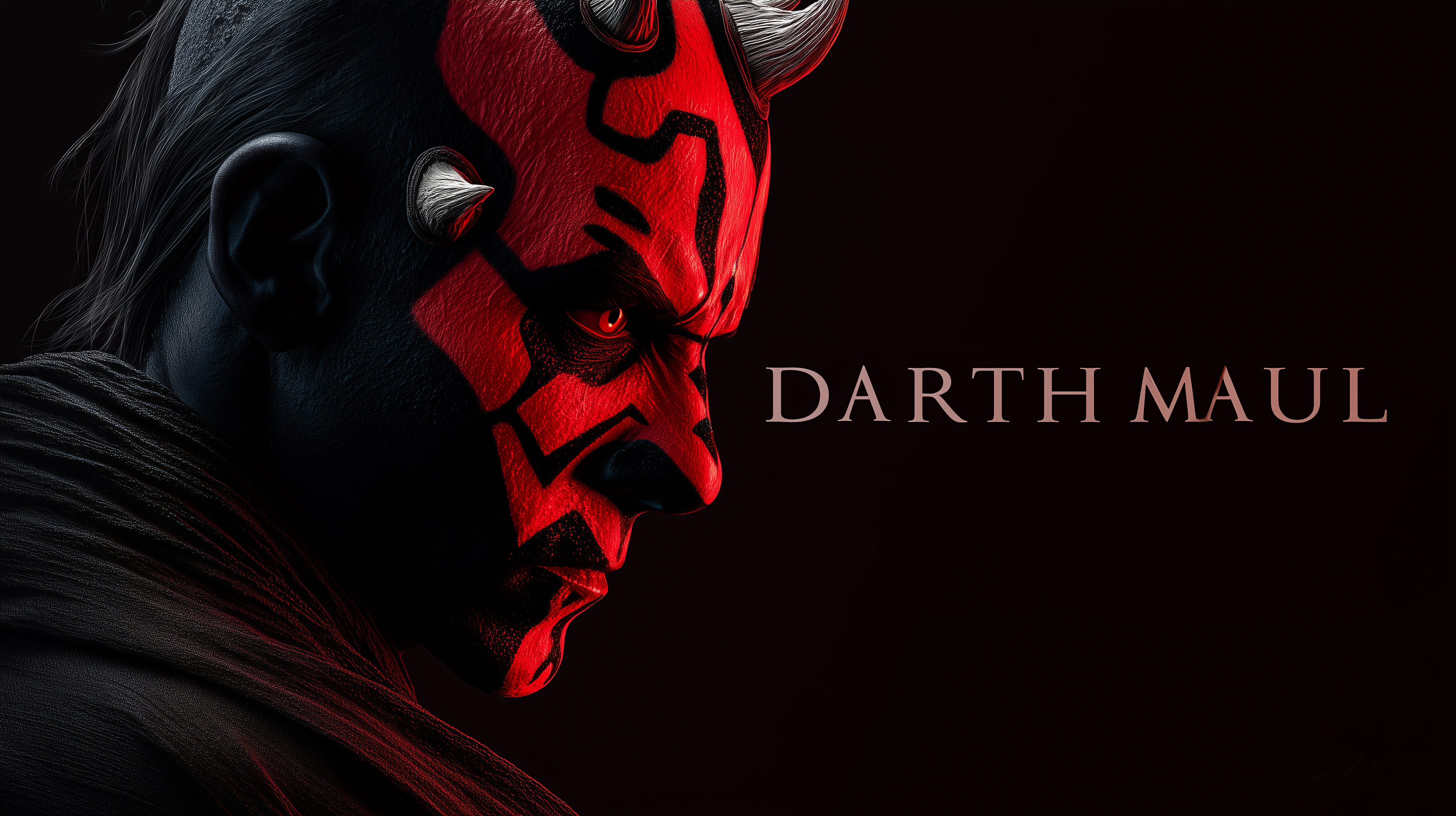 fond d'écran Darth Maul ultra large téléchargement gratuit