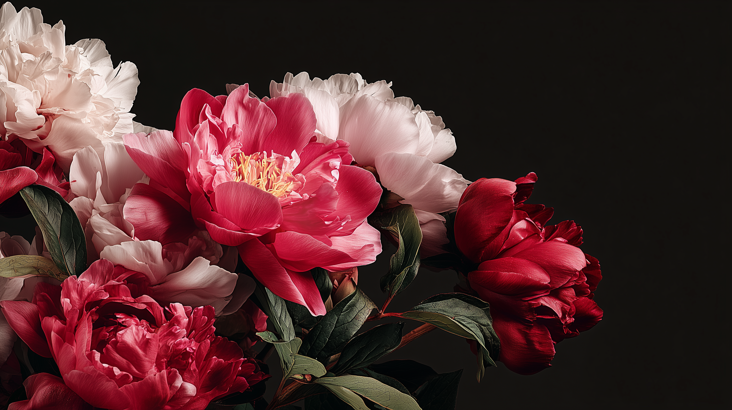 fond d'écran Pivoines 1920x1200 hd téléchargement gratuit