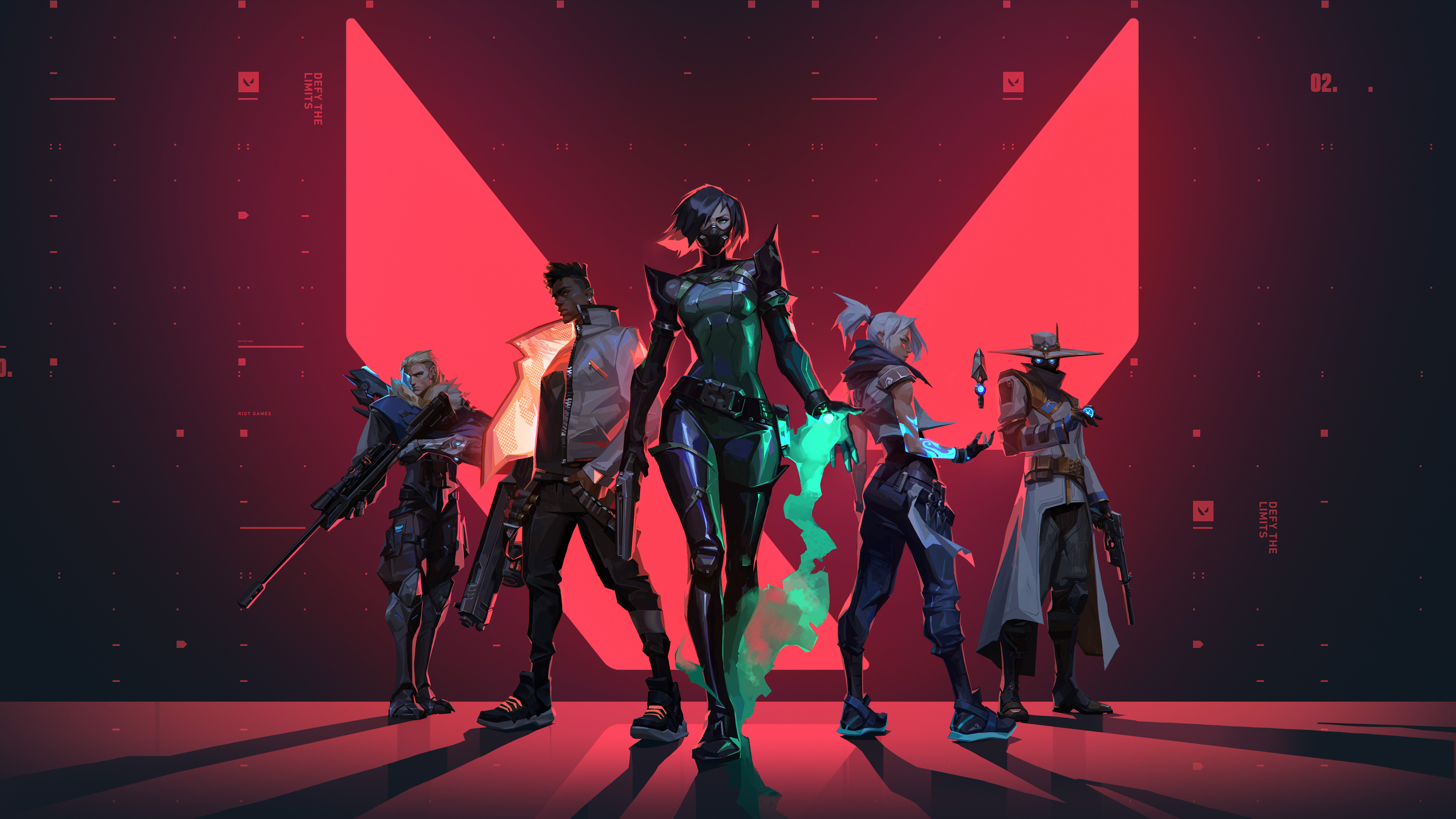 fond d'écran Valorant 3840x1080 téléchargement gratuit