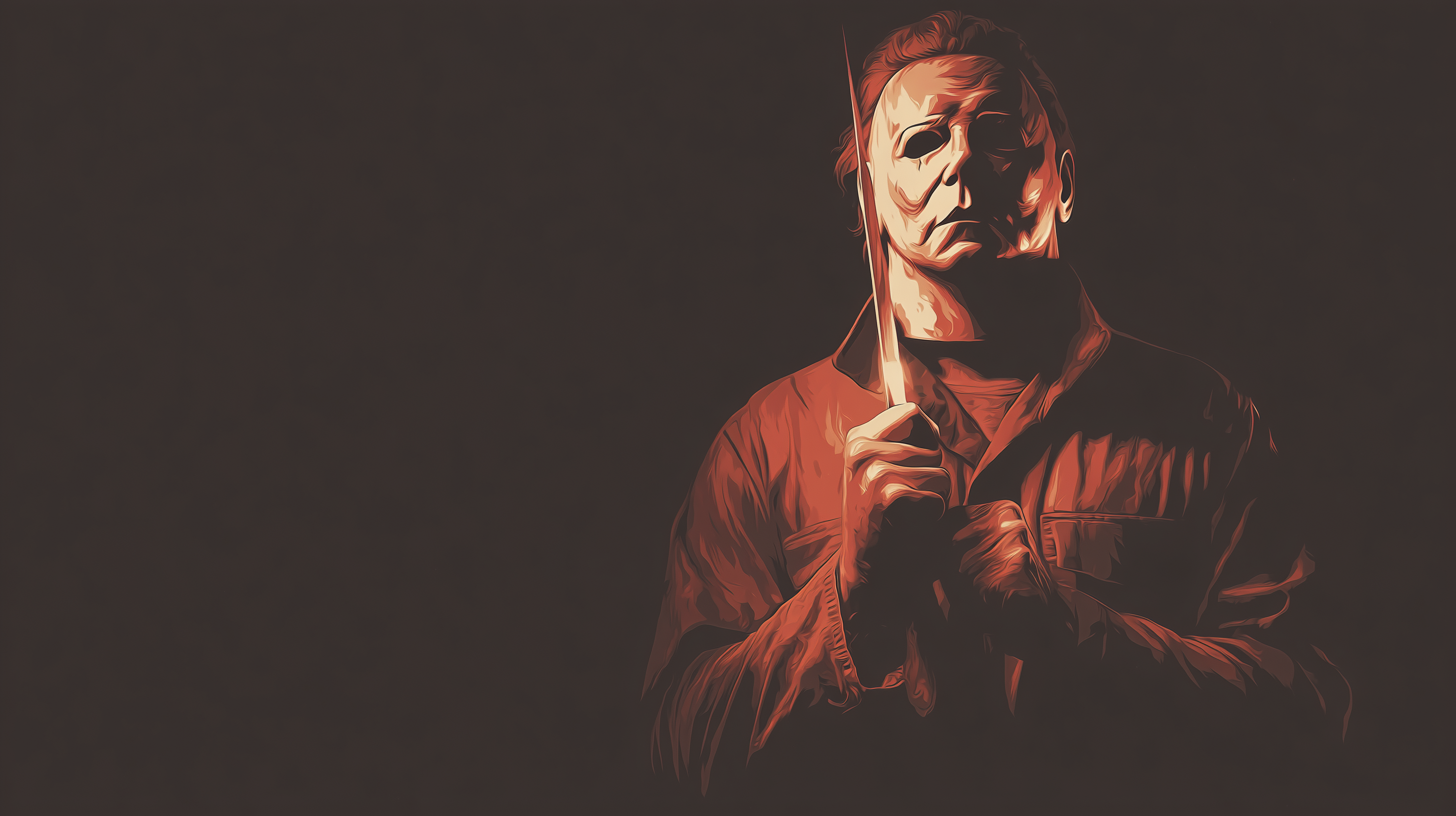 fond d'écran Michael Myers pc windows 11 téléchargement gratuit