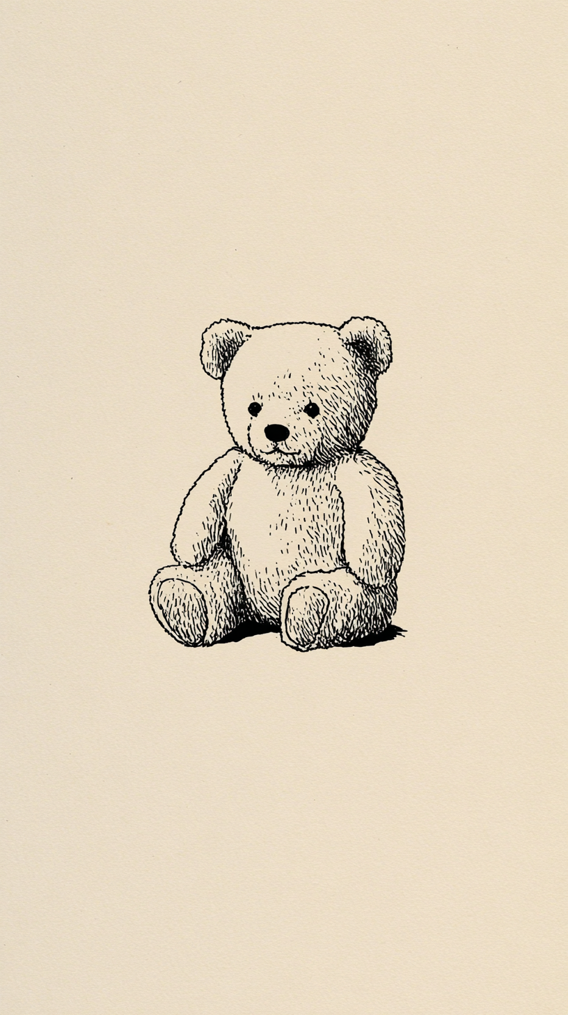 fond d'écran Ours en peluche iphone 8 télécharger gratuit